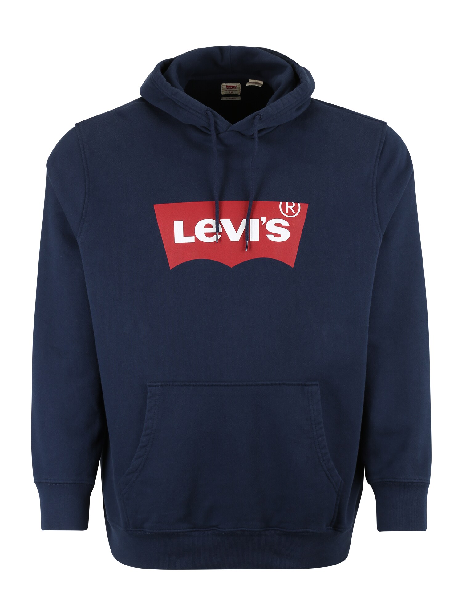 Levi's® Big & Tall Megztinis be užsegimo tamsiai mėlyna / balta / raudona