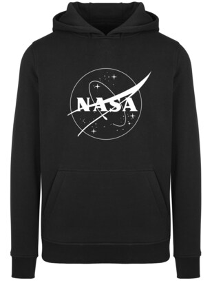 F4NT4STIC Sweatshirt ‘NASA Classic Insignia’ Zwart / Wit