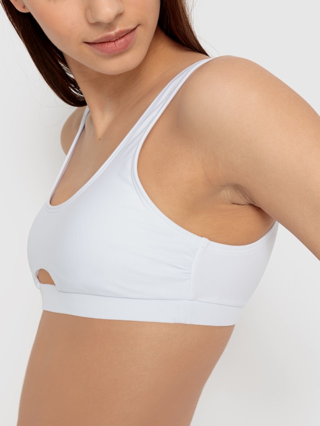 LSCN by LASCANA, Bikinový top 'Gina', Biela, Obrázok 6 z 6