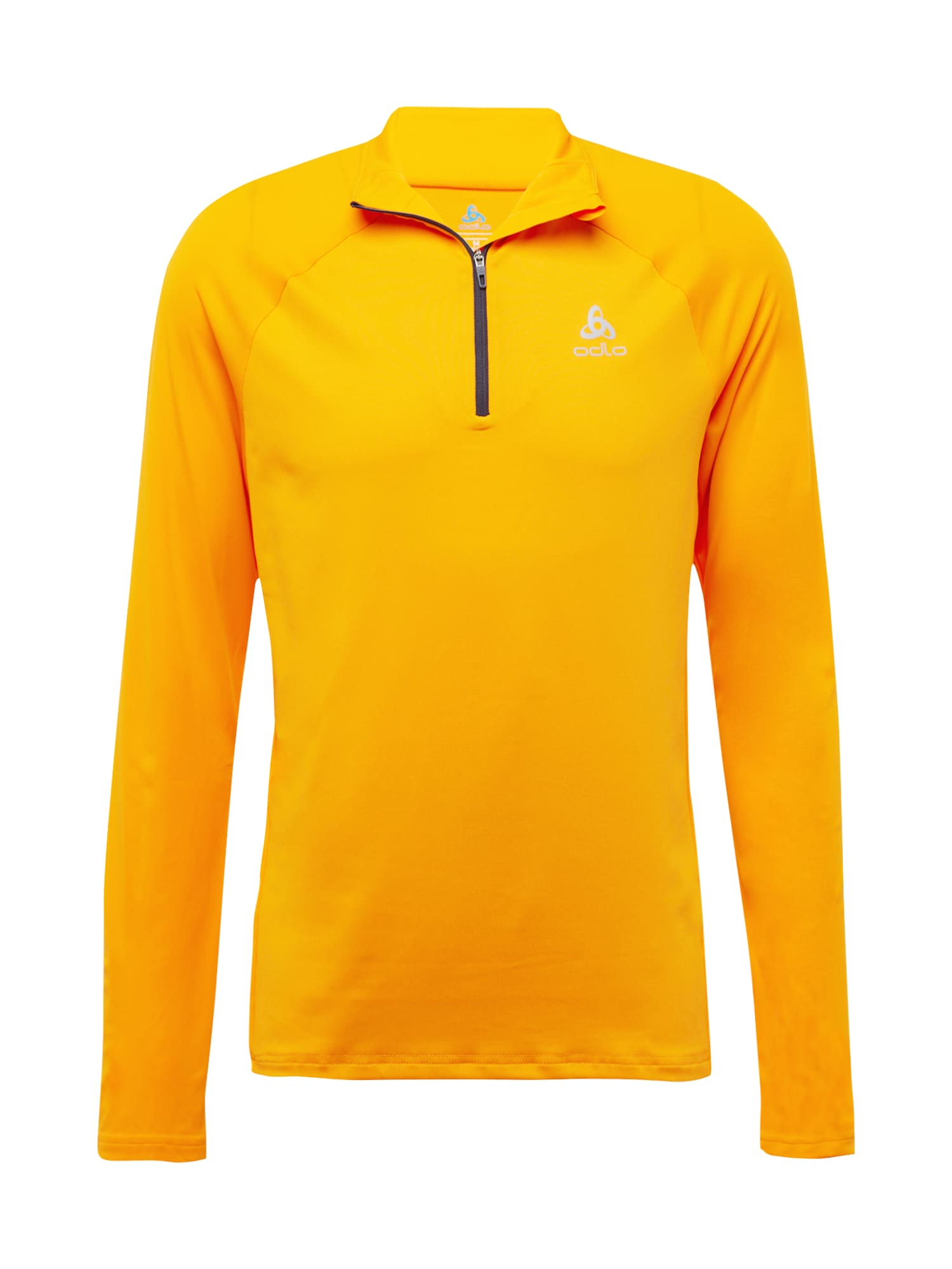 ODLO Tehnička sportska majica 'Essential Ceramiwarm'  srebrno siva / narančasta