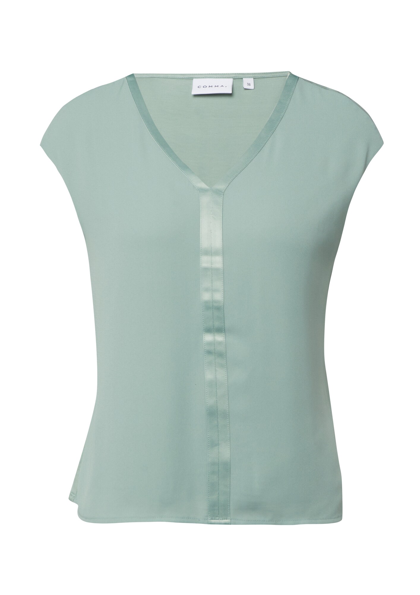 Comma Shirt Mintgroen