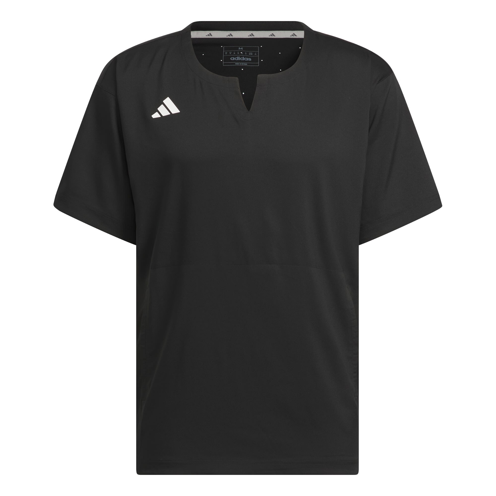Adidas Performance Functioneel Shirt 'Adizero Dugout Cage' Zwart / Wit