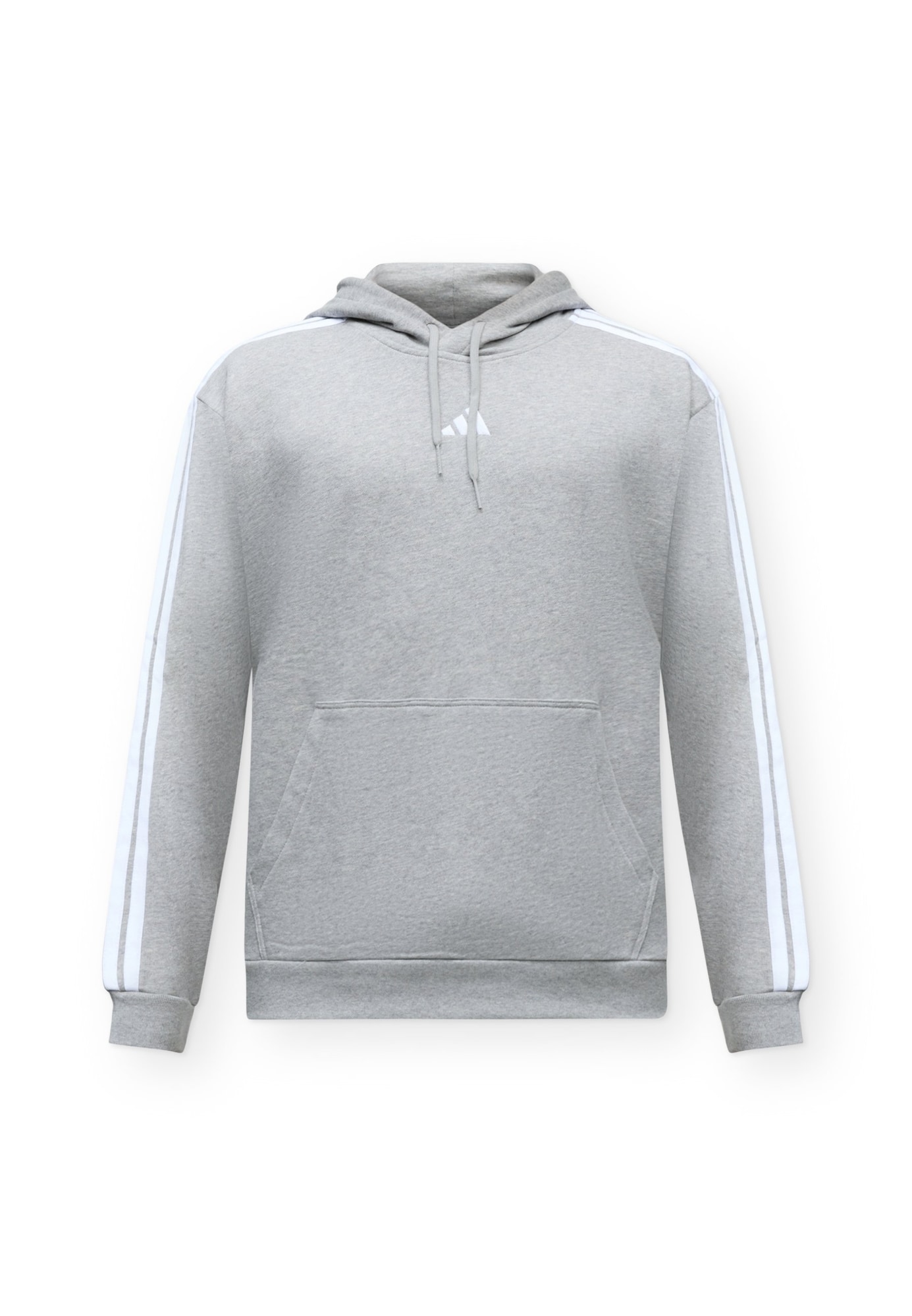 ADIDAS SPORTSWEAR Hanorac sport gri deschis / alb