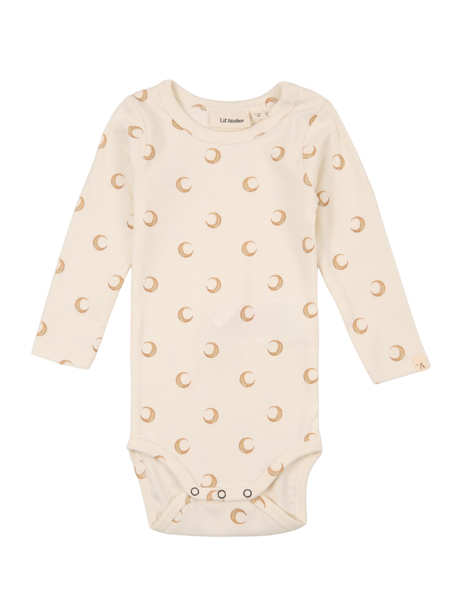 NAME IT Salopetă/Body NBNLayo  ombră / alb lână