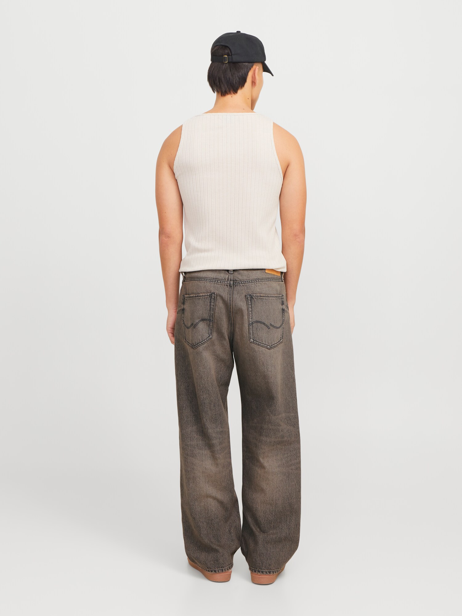 JACK & JONES Džínsy 'JJIAlex JJOriginal' sivobéžová (obrázok 5)