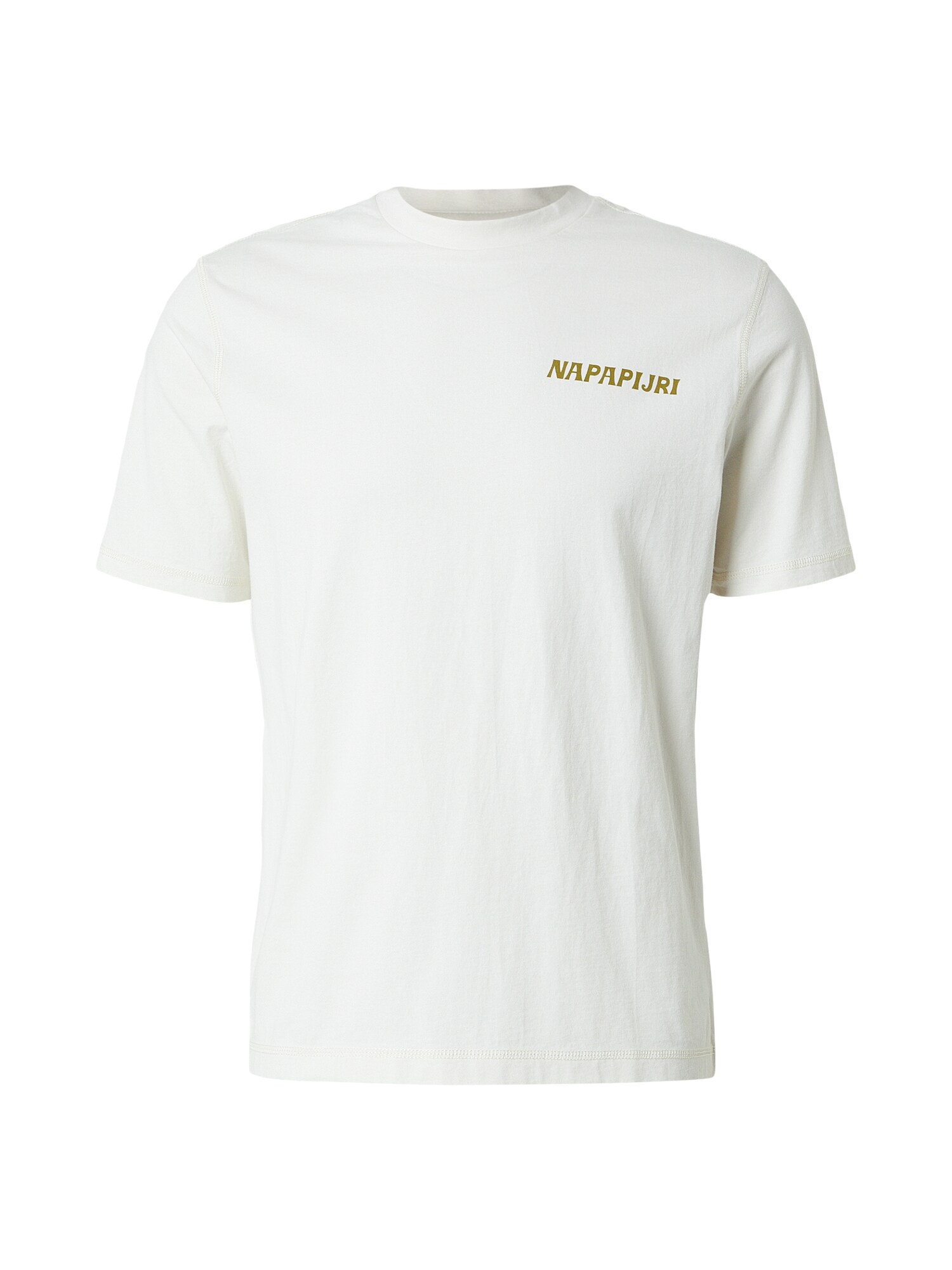 NAPAPIJRI Tricou  oliv / verde deschis / alb