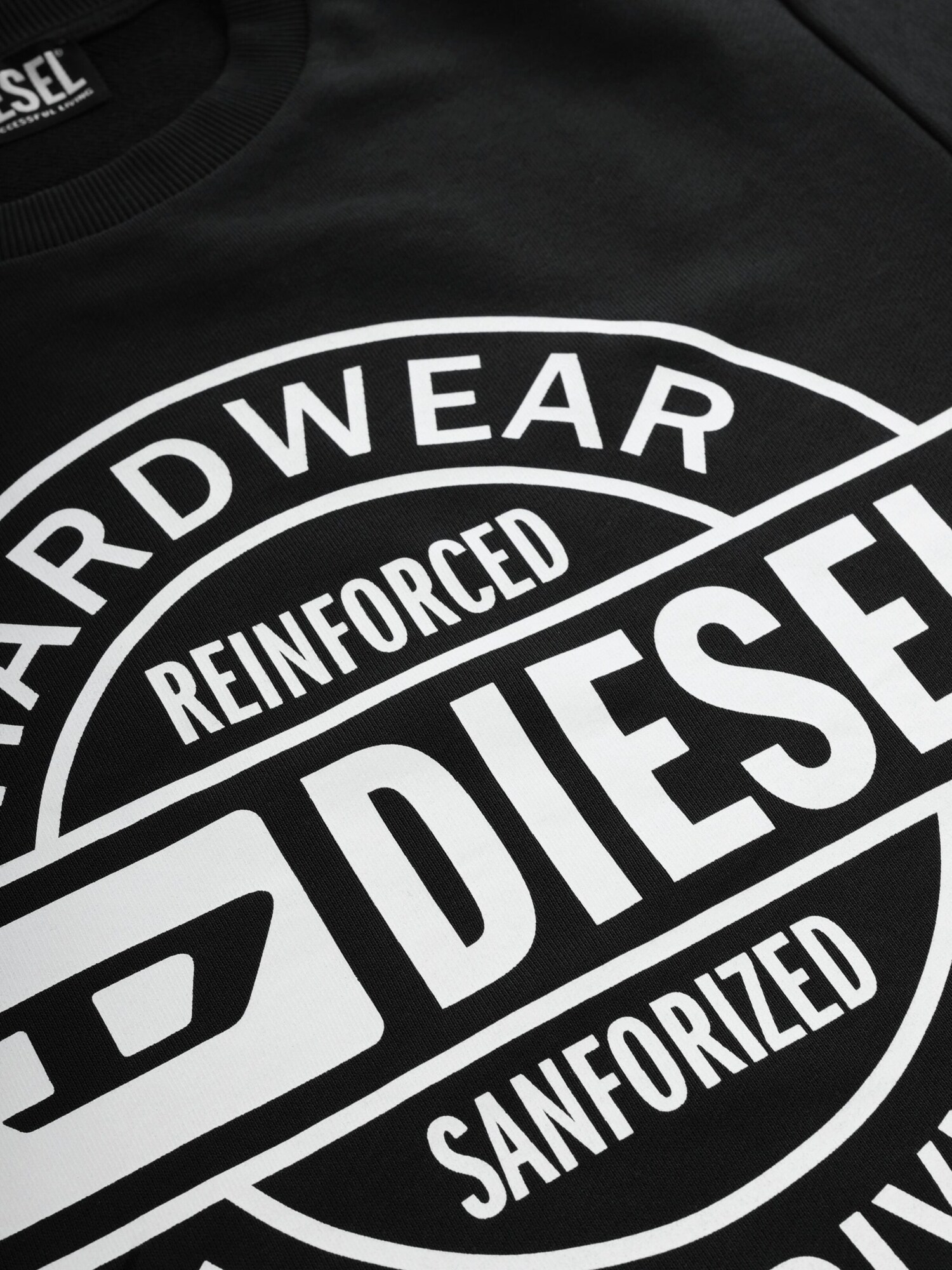 DIESEL Jersey 'S-GIR 250207'  negro – imagen 2