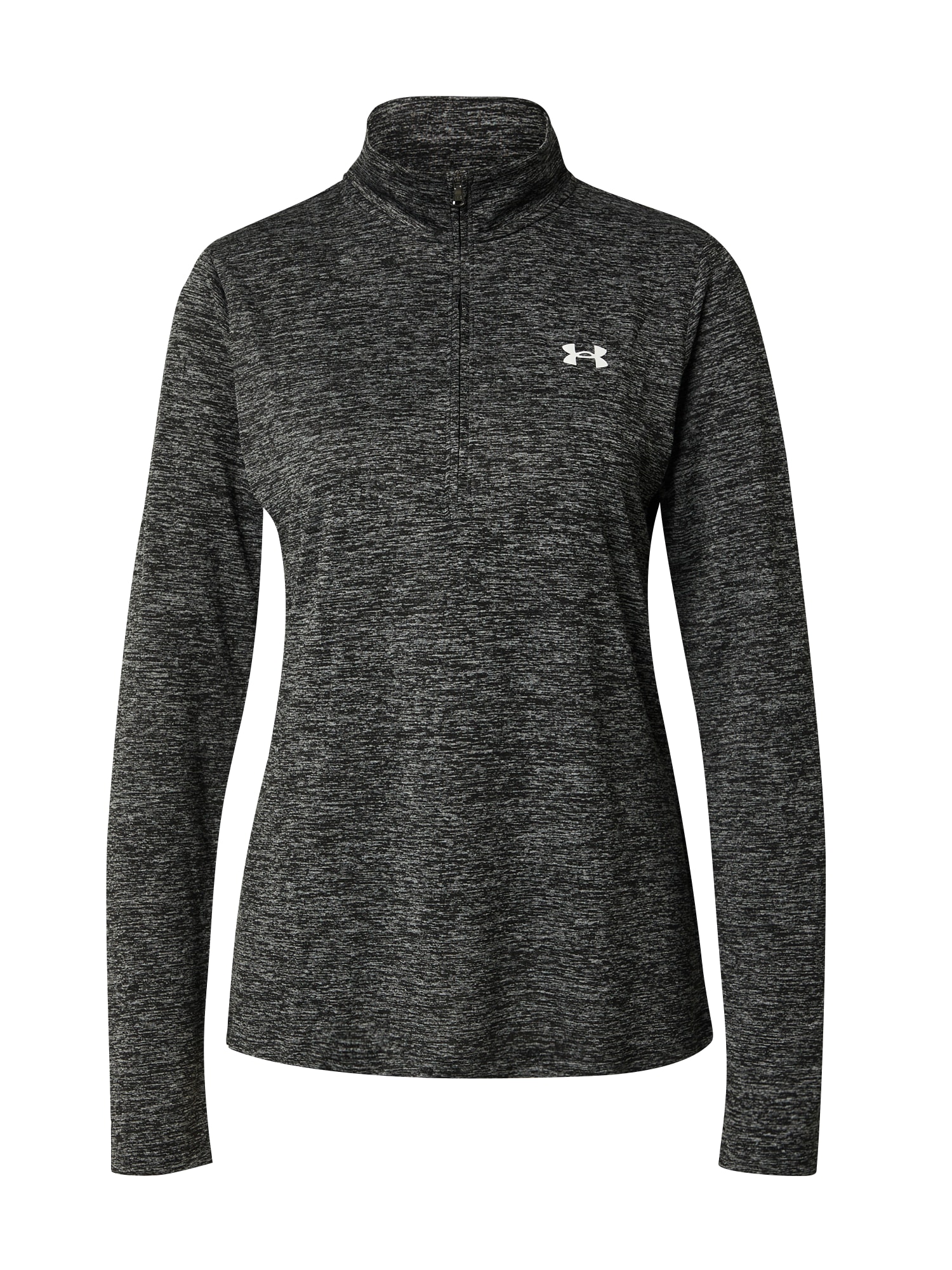 UNDER ARMOUR Tricou funcțional Tech Twist  negru amestecat / alb