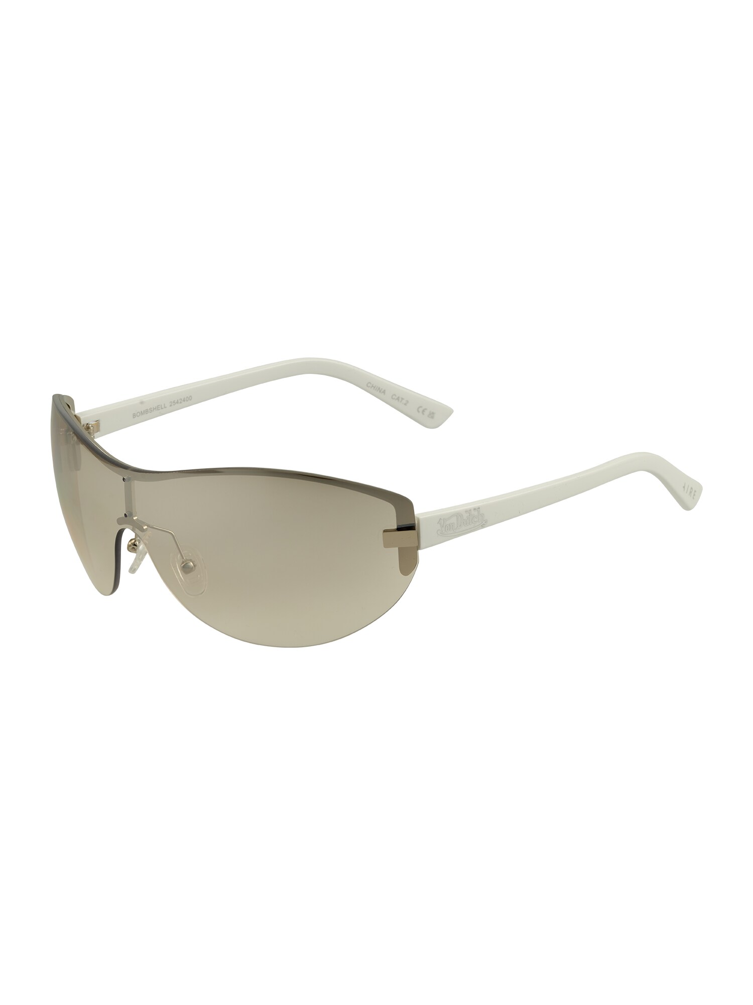 Aire Ochelari de soare BOMBSHELL  argintiu / alb