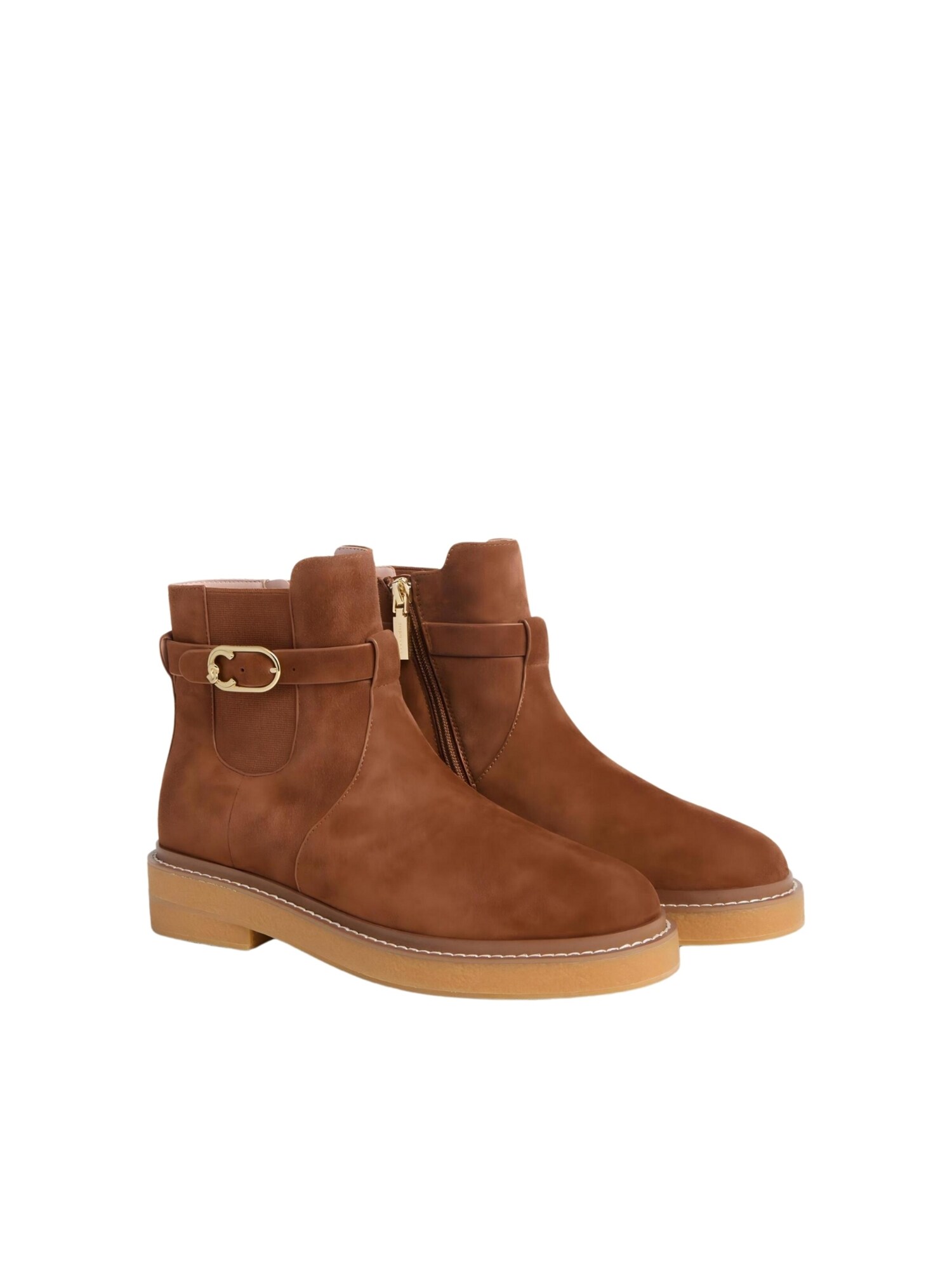 Coccinelle Botas de tobillo 'C-SANDDLE 1'  cognac