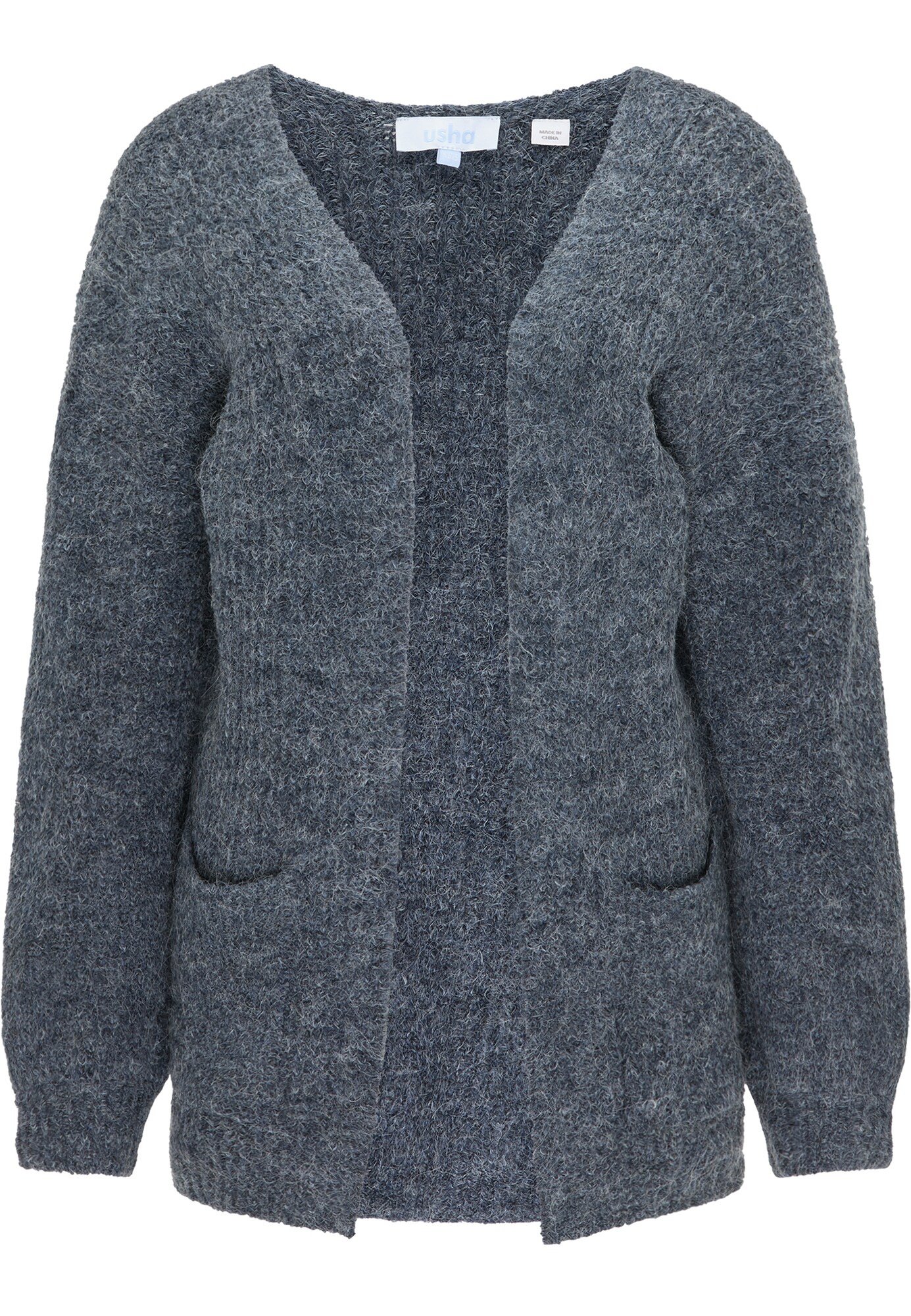 usha BLUE LABEL Kardiganas  melsvai pilka