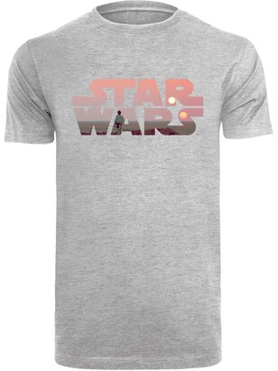 F4NT4STIC Shirt ‘Star Wars’ Grijs / Gemengde kleuren