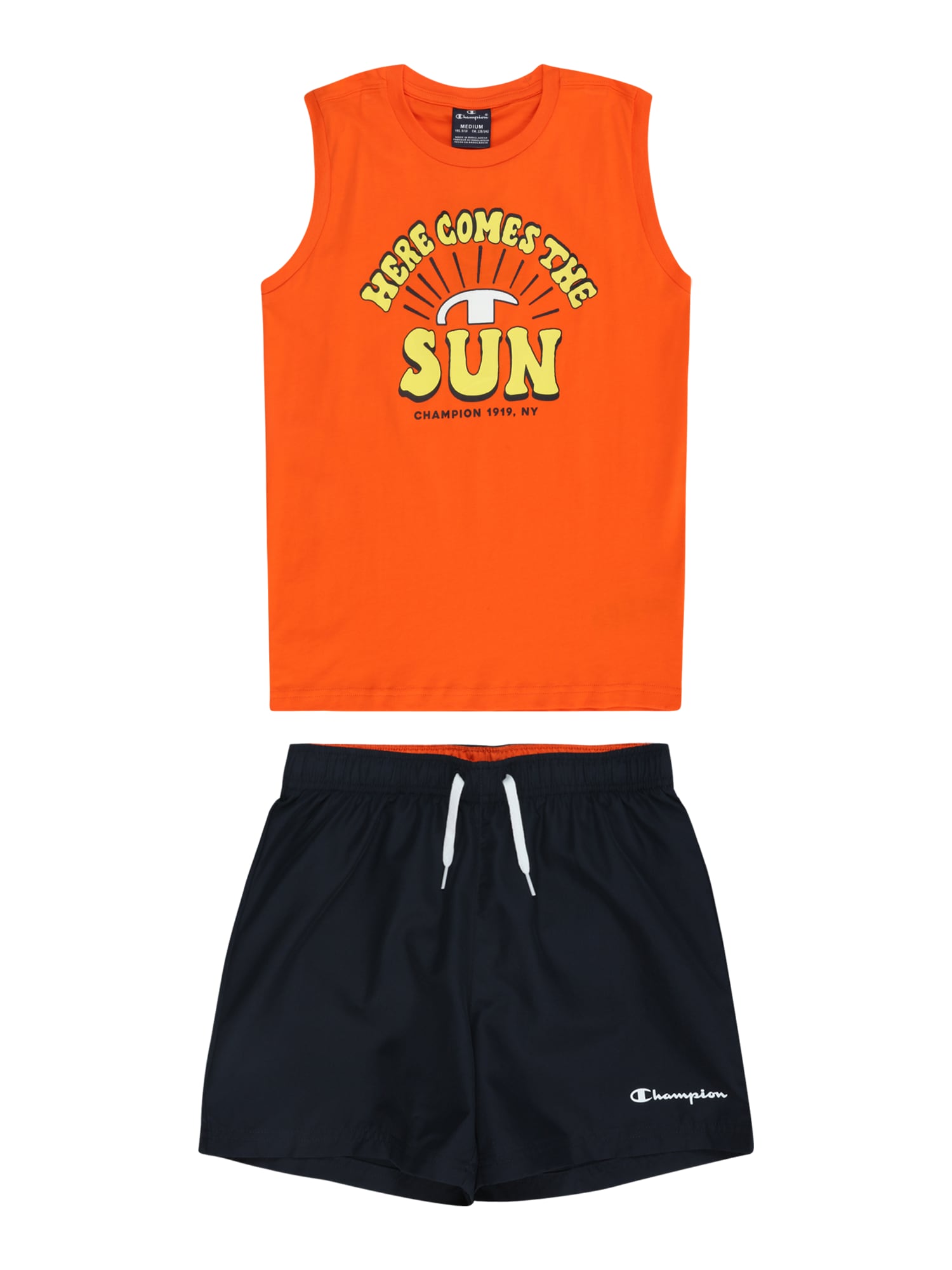 Champion Authentic Athletic Apparel Szettek  sárga / narancs / fekete / fehér