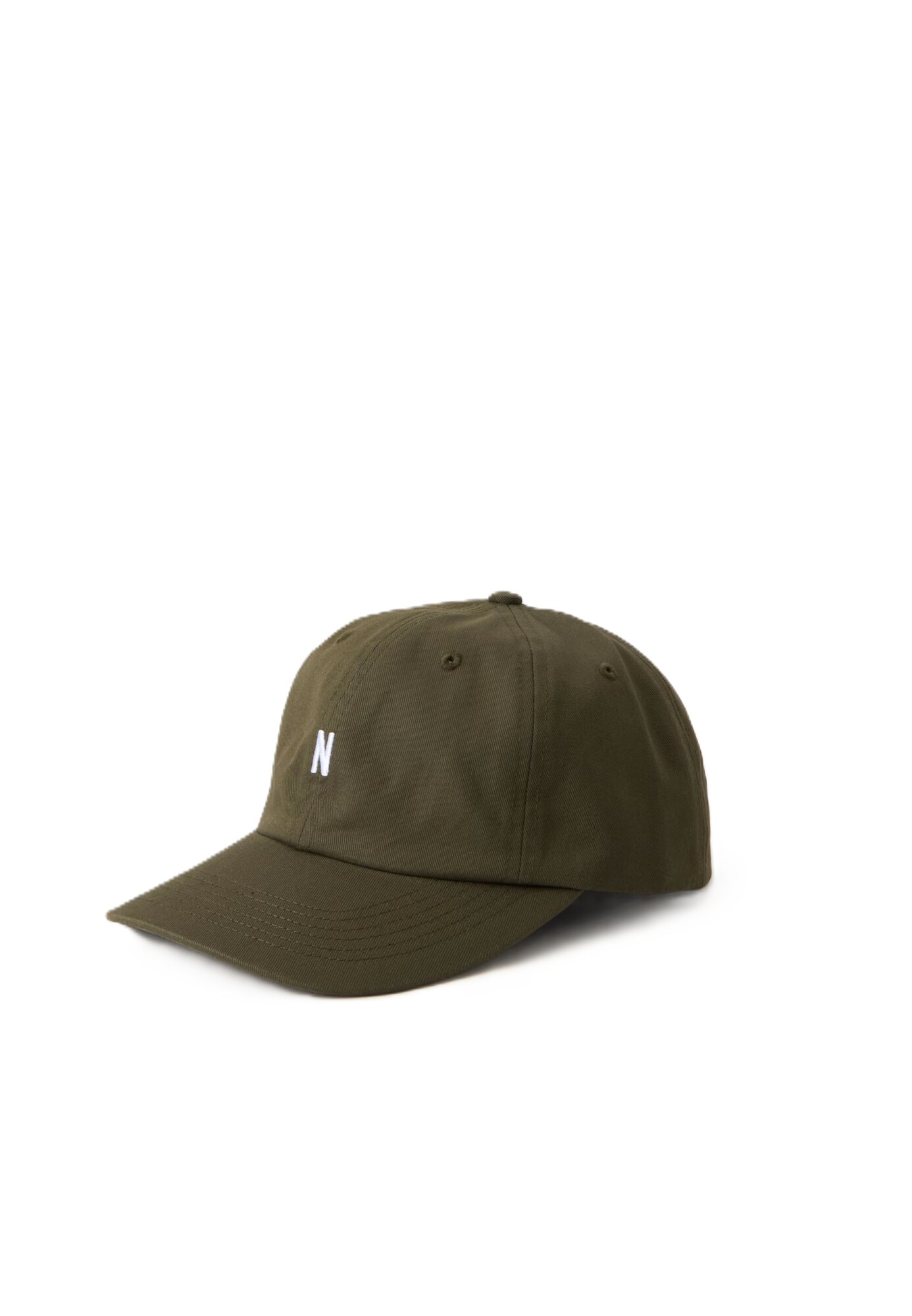 NORSE PROJECTS Șapcă verde închis / alb