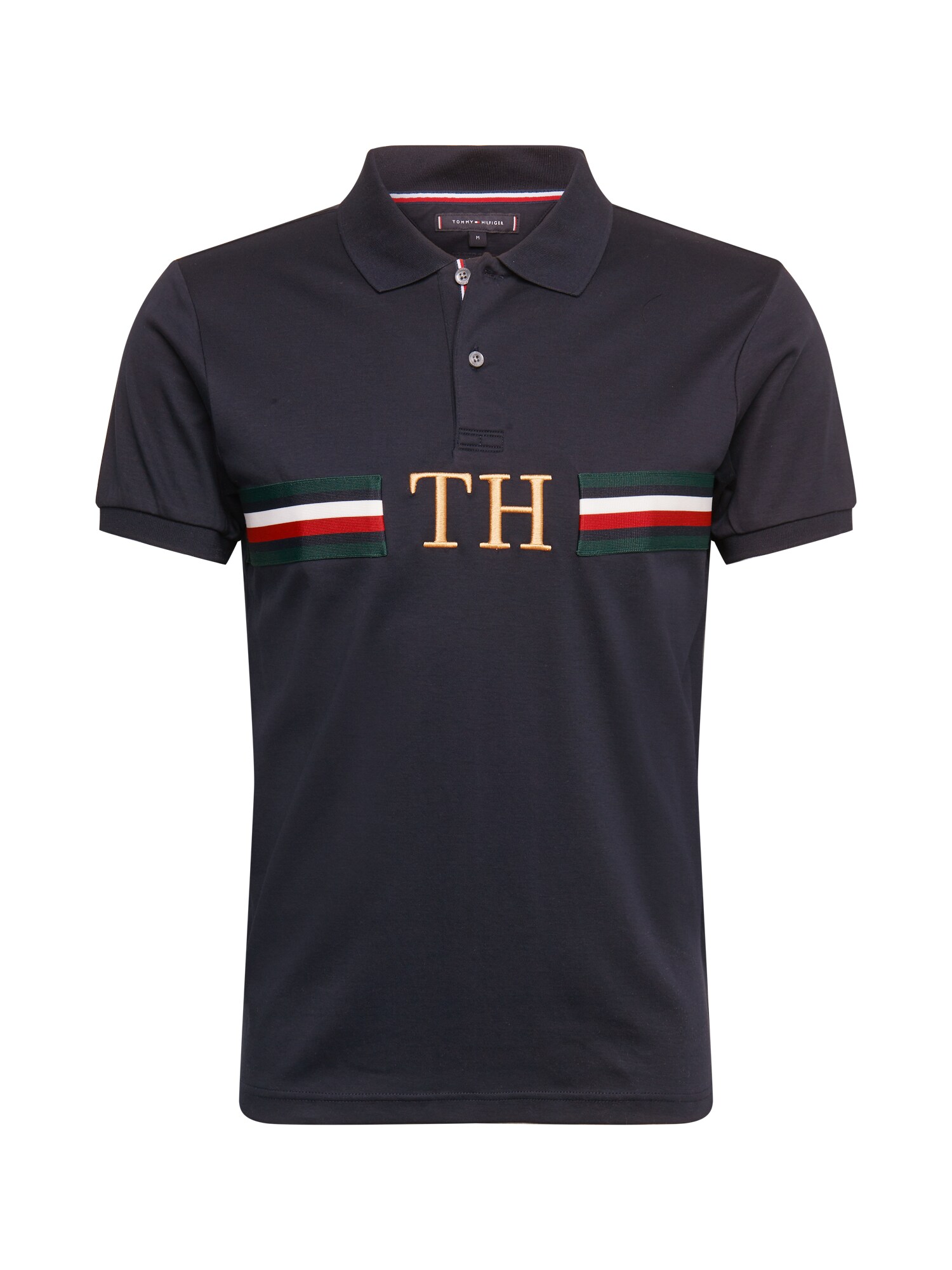TOMMY HILFIGER Marškinėliai 'MONOGRAM'  tamsiai mėlyna