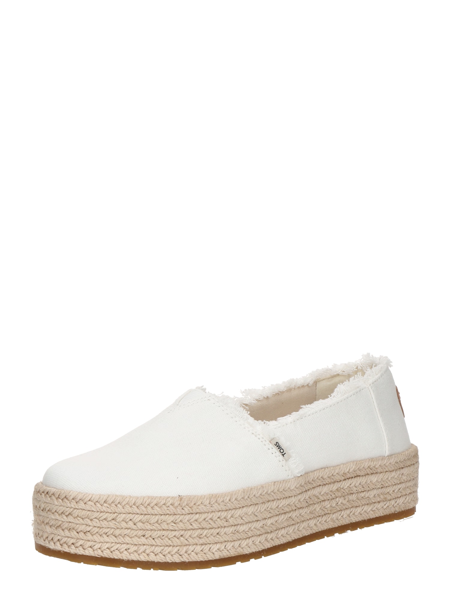 TOMS Papuče 'Valencia'  biela