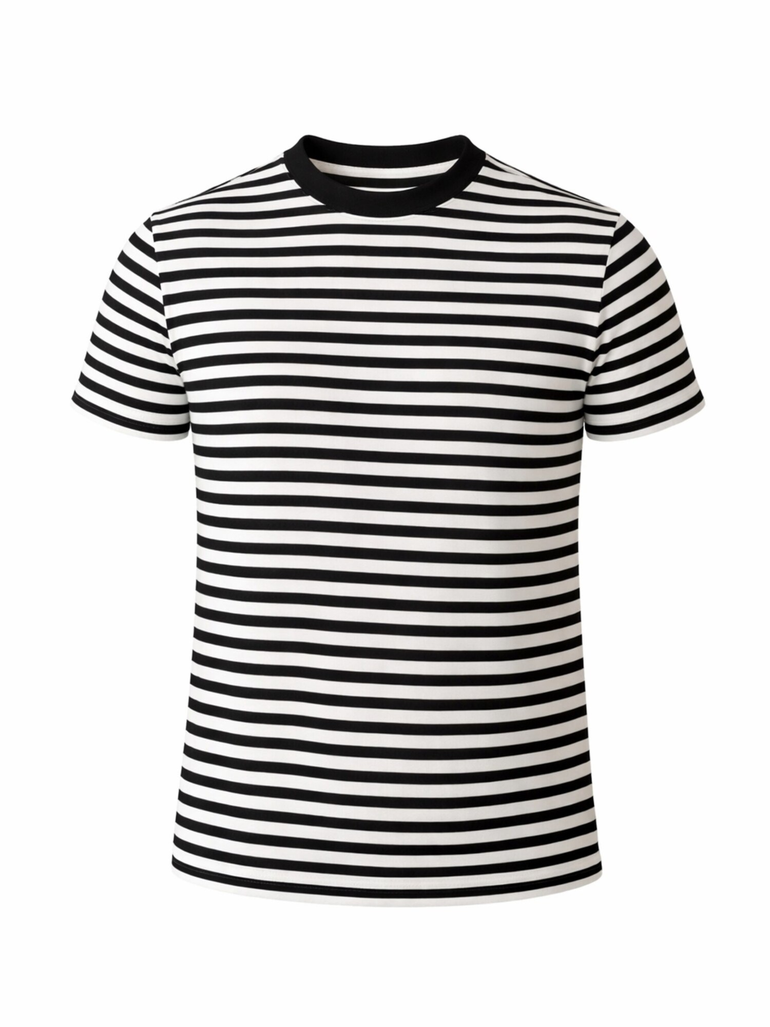 PANTONECLO Camiseta 'Pantoneclo Men’s Crew Neck Short Sleeve T-Shirt' blanco