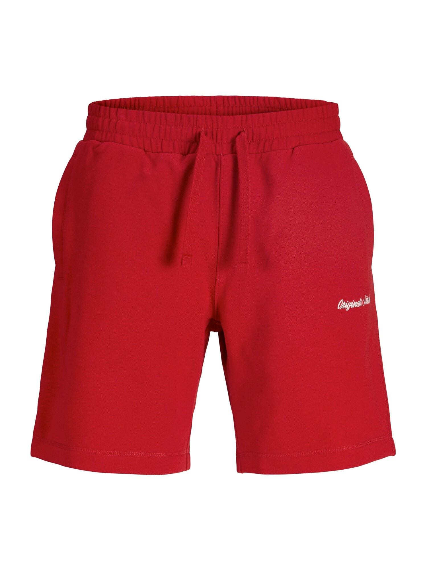 JACK & JONES Pantaloni 'JPSTKarl Norrebro'  roșu / alb