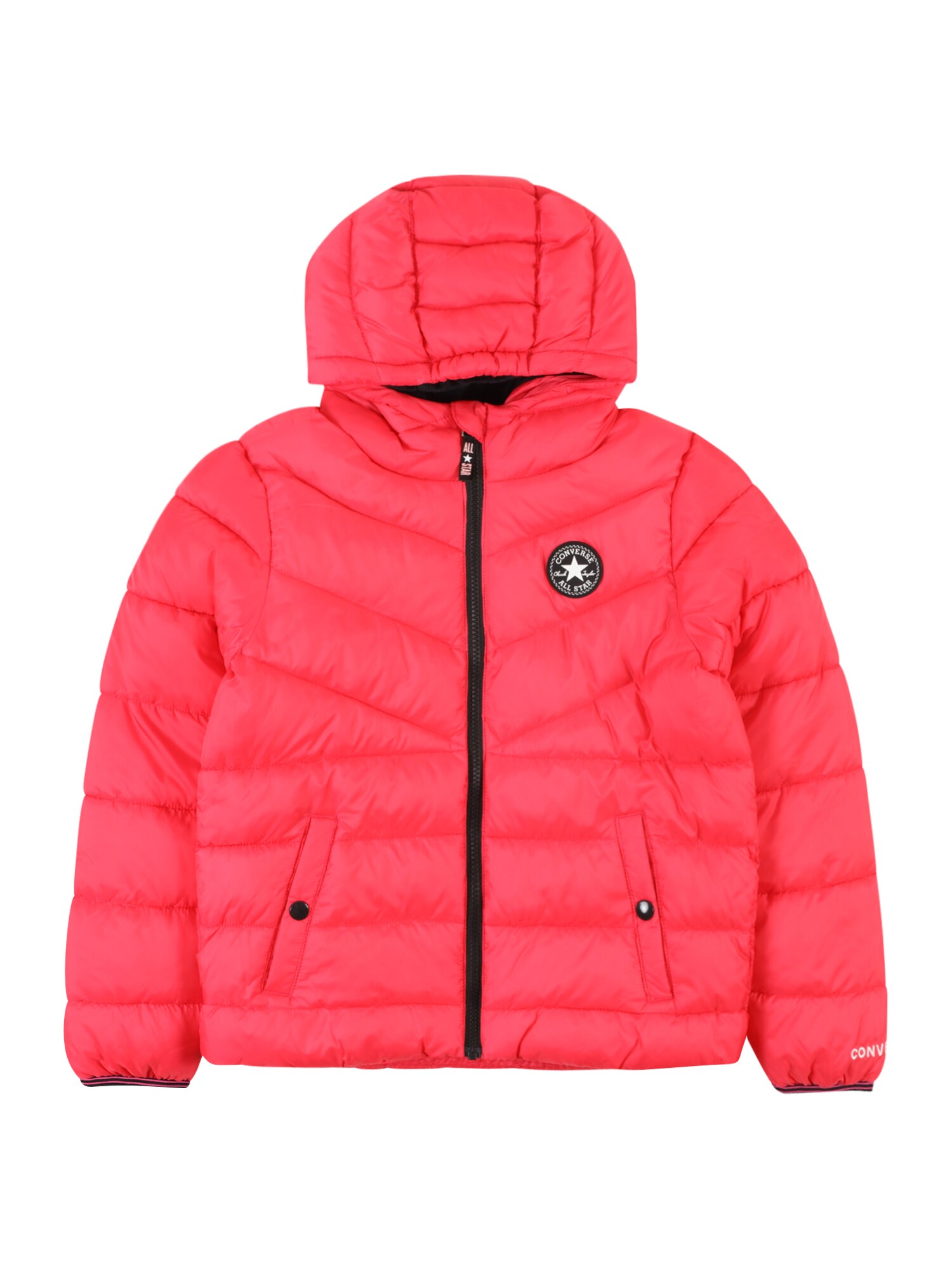 CONVERSE Geacă de primăvară-toamnă  roz pitaya / negru