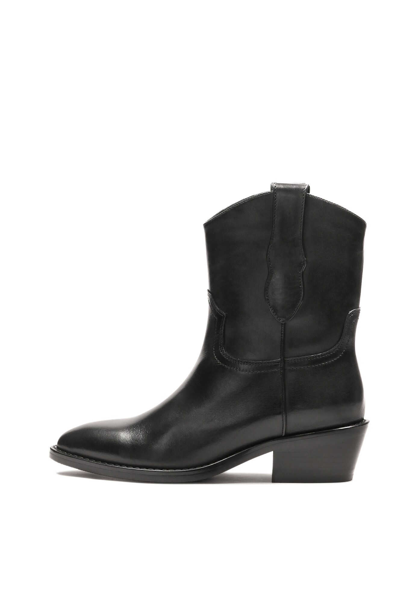 Kazar Cizme de cowboy  negru