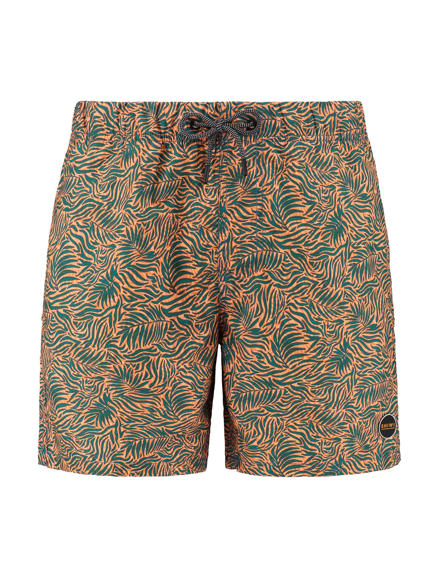 Shiwi Kratke kopalne hlače  smaragd / oranžna