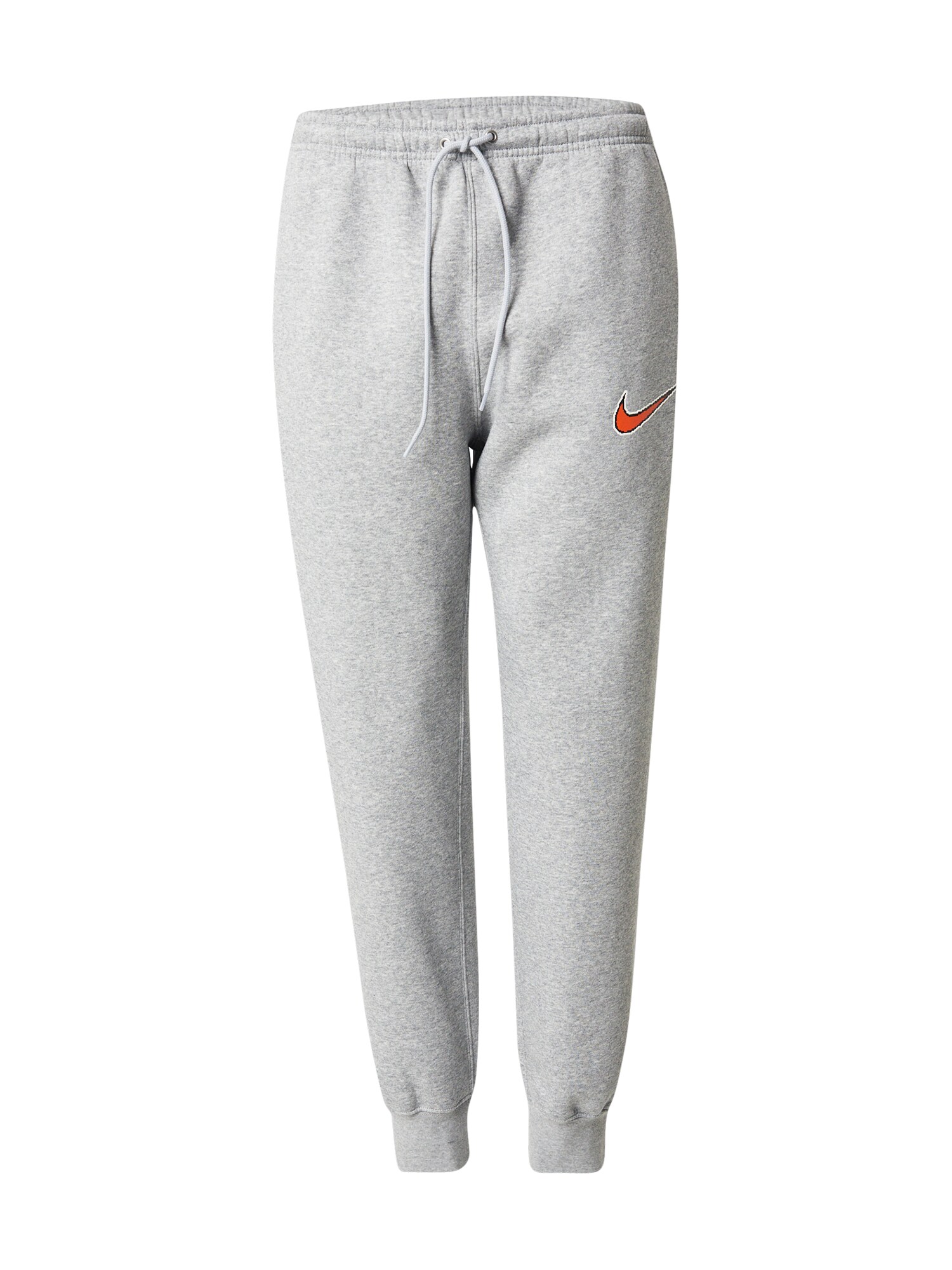Nike Sportswear Pantaloni CLUB  gri piatră / portocaliu închis