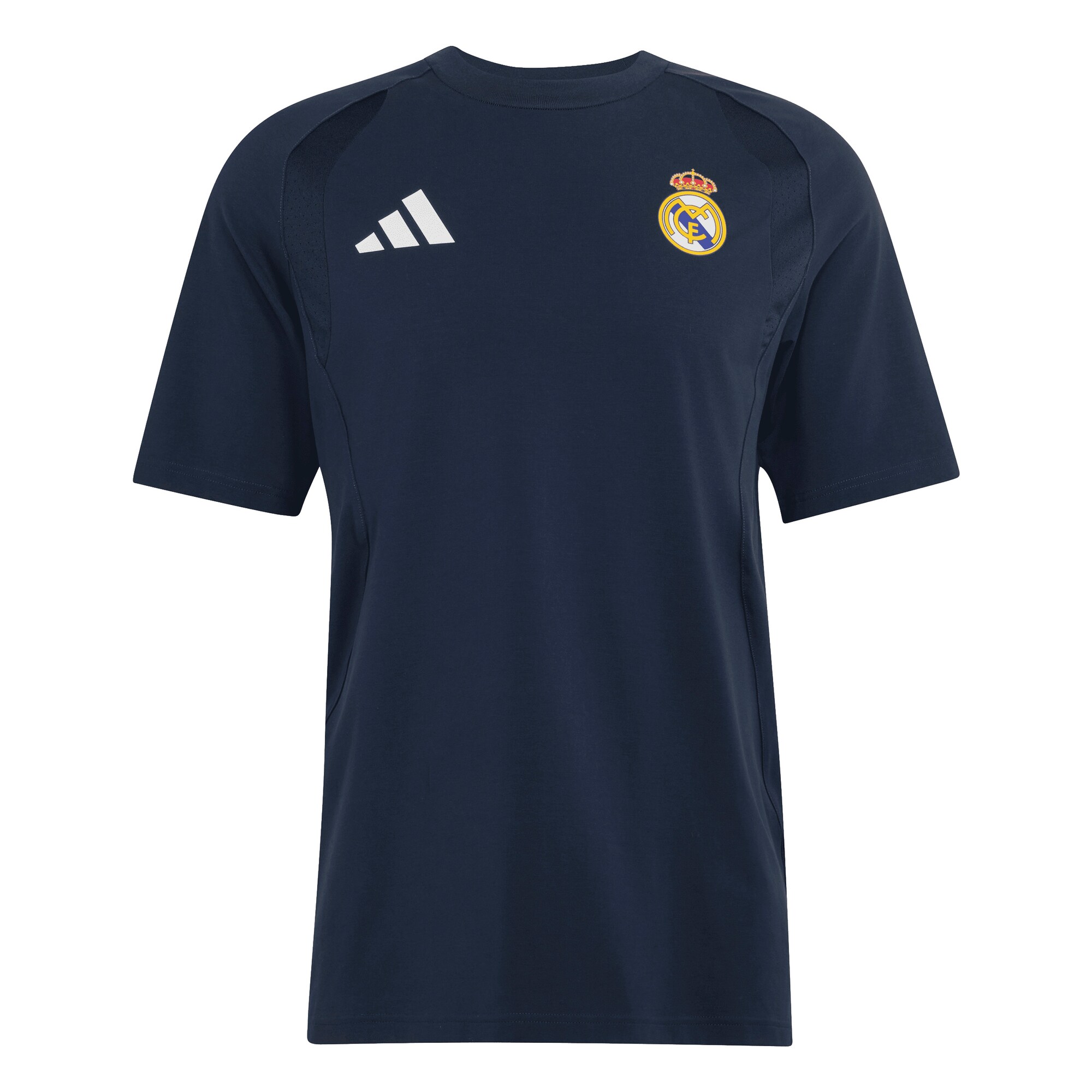 ADIDAS PERFORMANCE Funkčné tričko 'REAL'  námornícka modrá / žltá