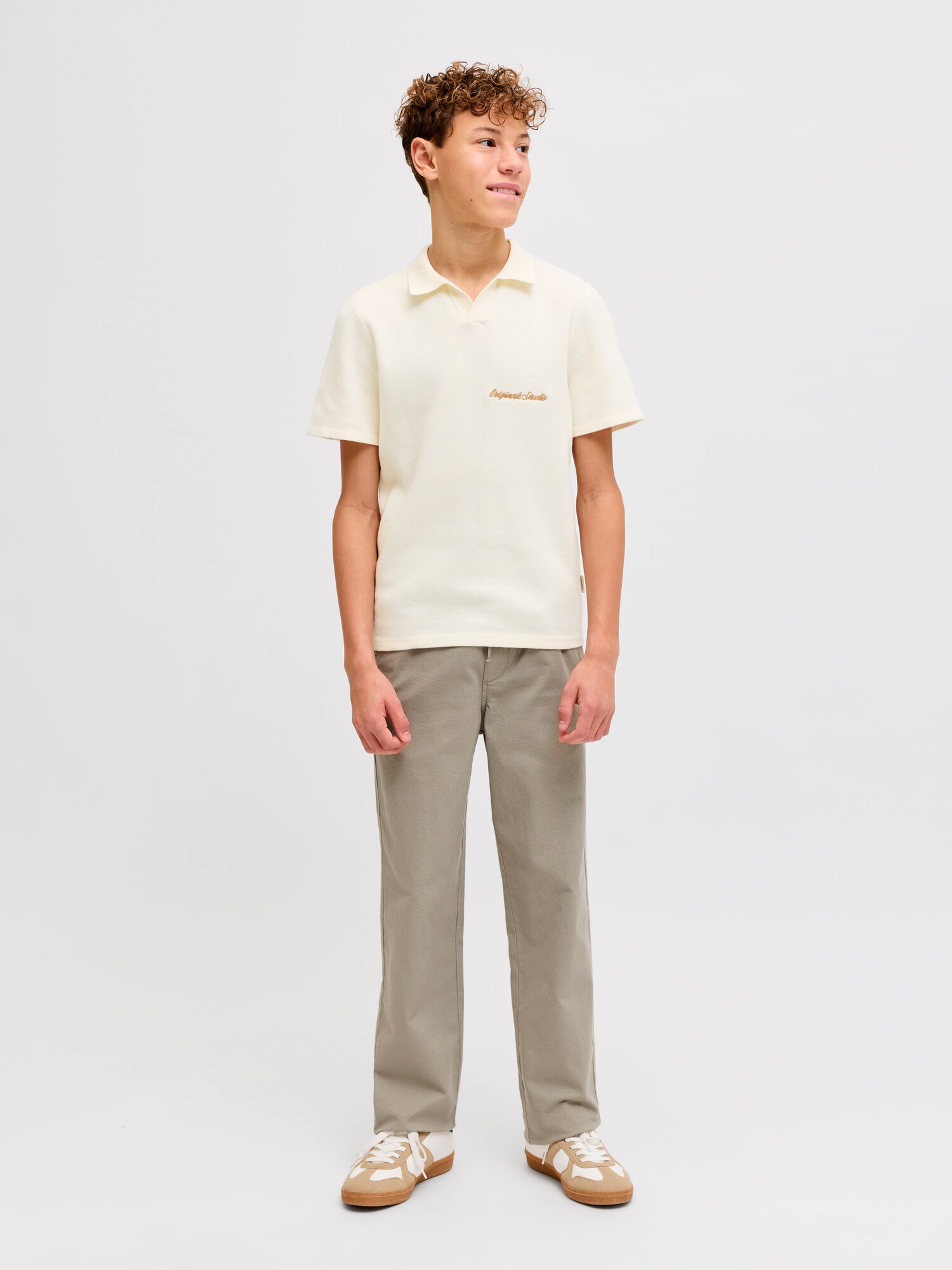 Jack & Jones Junior Tričko  svetlobéžová (obrázok 6)