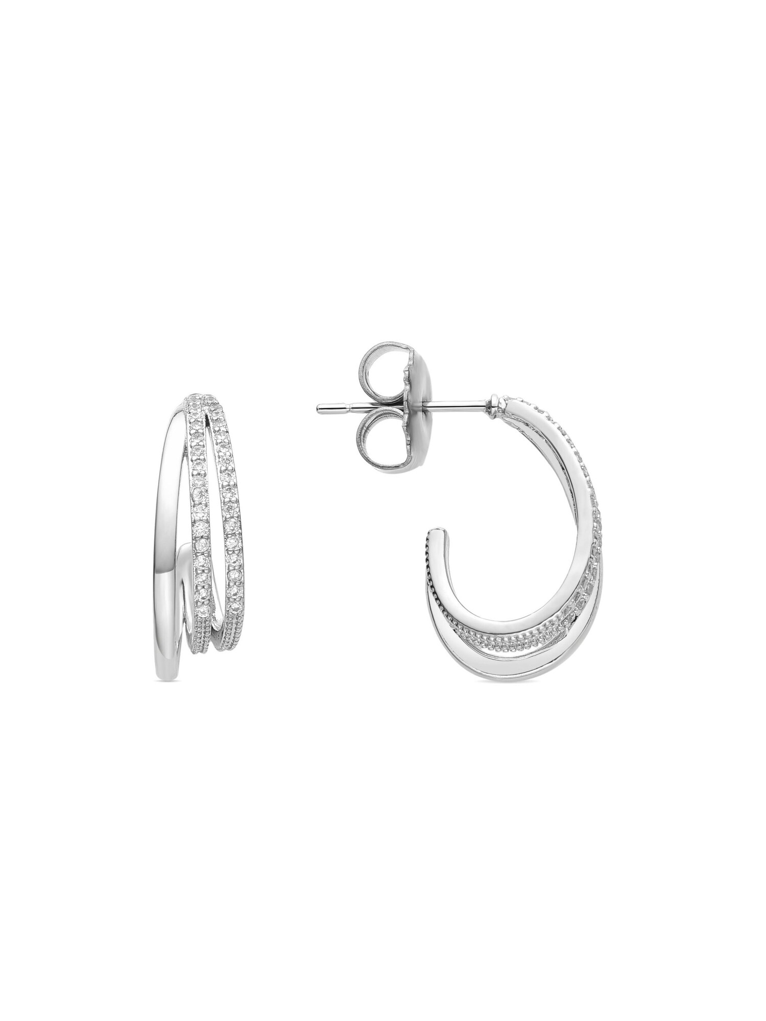 Luxenter Naušnice 'Taiky' srebro