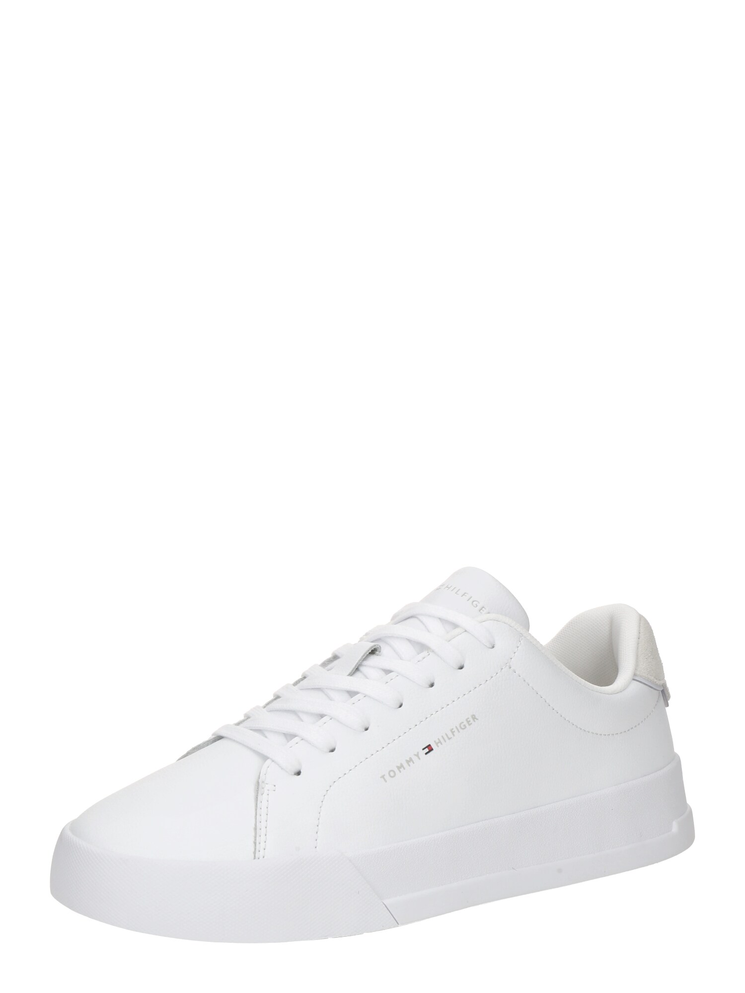 TOMMY HILFIGER Sneaker low COURT CORE  bleumarin / gri deschis / roșu / alb
