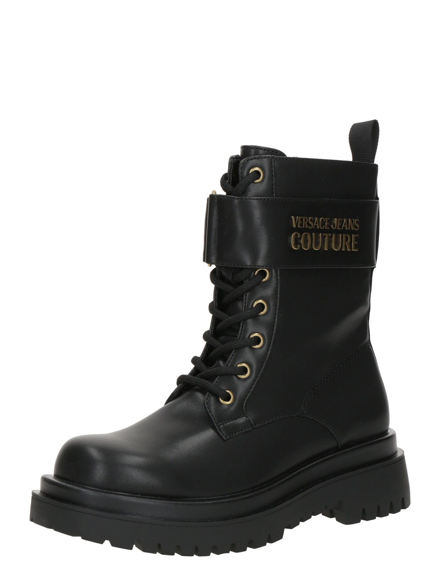Versace Jeans Couture Ghete cu șireturi  negru