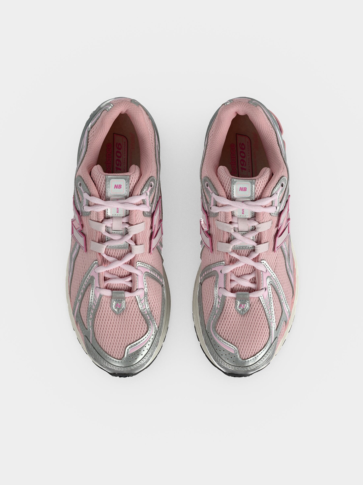 New balance Zapatillas deportivas bajas '1906' rosa / altrosa / borgoña / plata – imagen 3