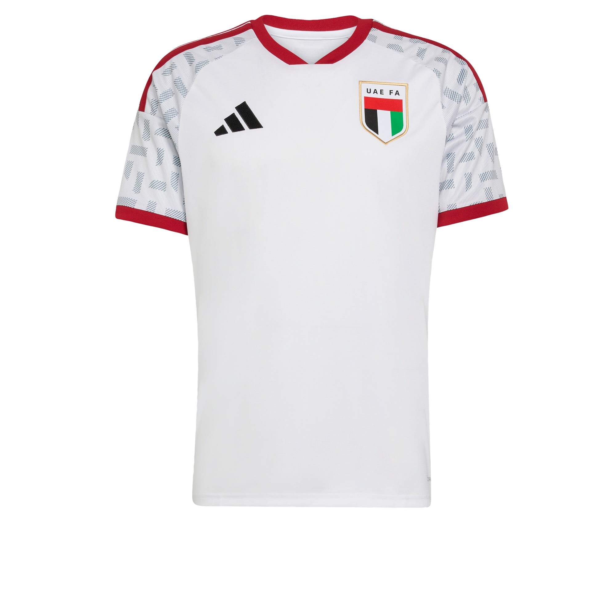 ADIDAS PERFORMANCE Camiseta de fútbol 'UAE 26 Home Replica' verde / rojo / negro / blanco