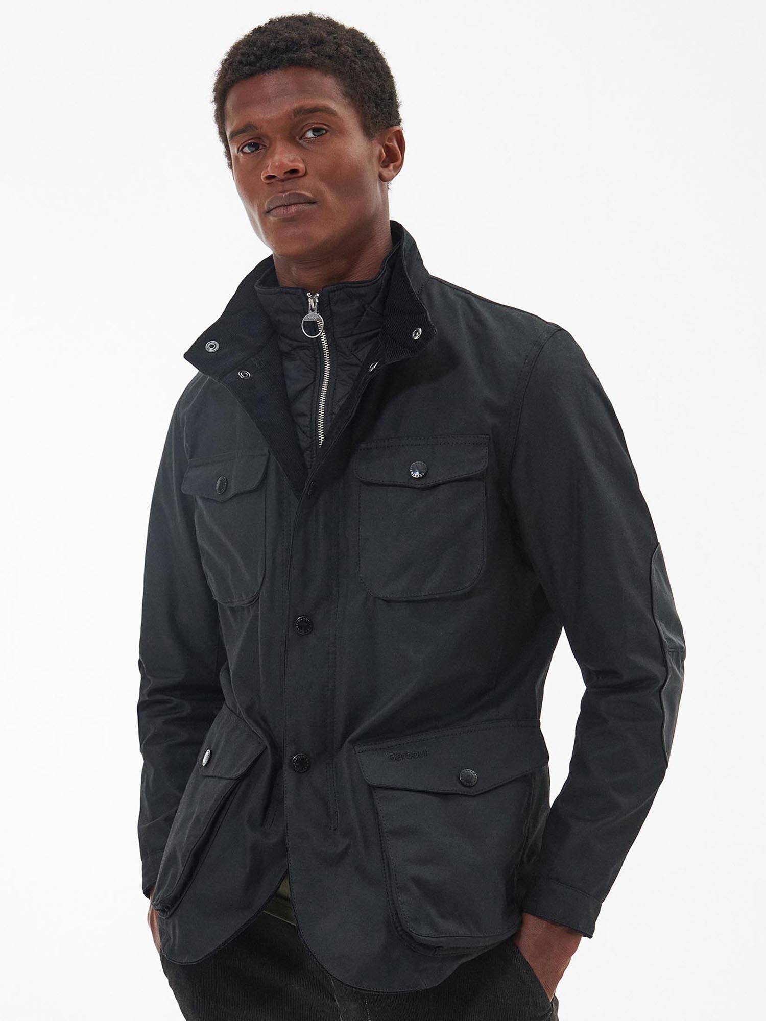 Barbour Chaqueta de entretiempo 'Ogston' negro – imagen 2