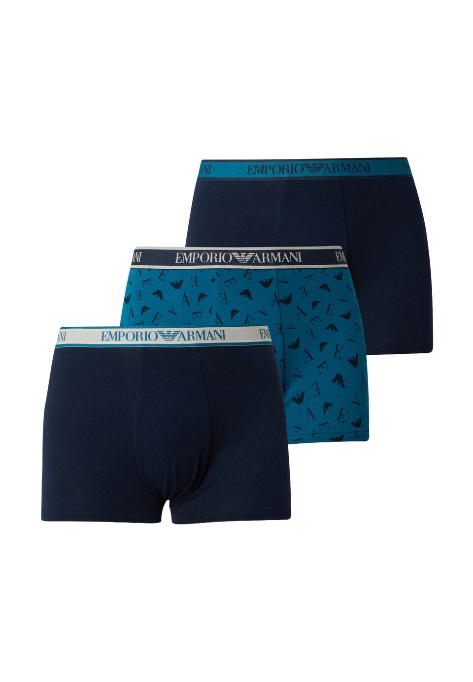 Boxershorts marinblå / marinblå