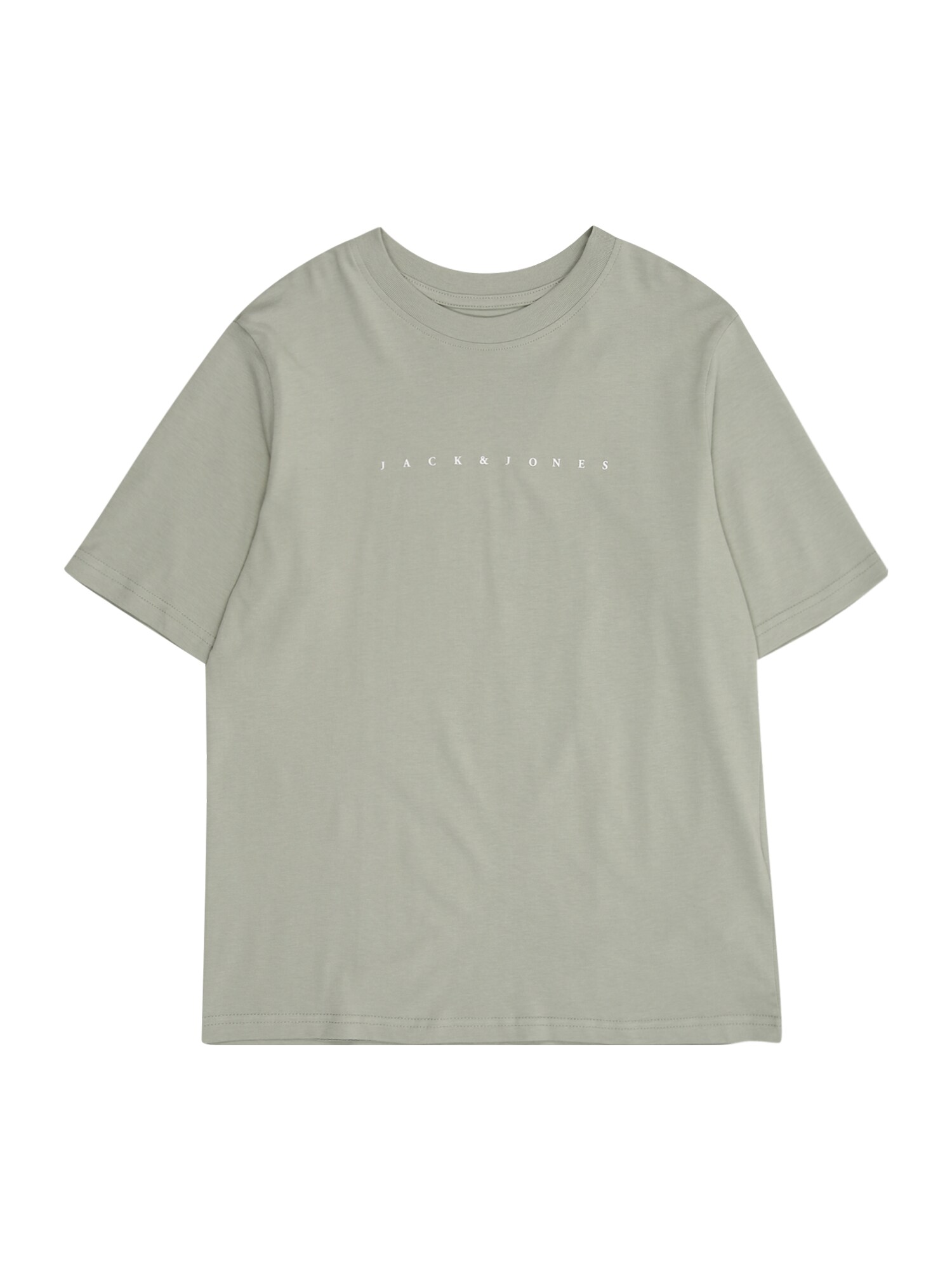 Jack & Jones Junior Tricou JJESTAR  verde pastel / alb