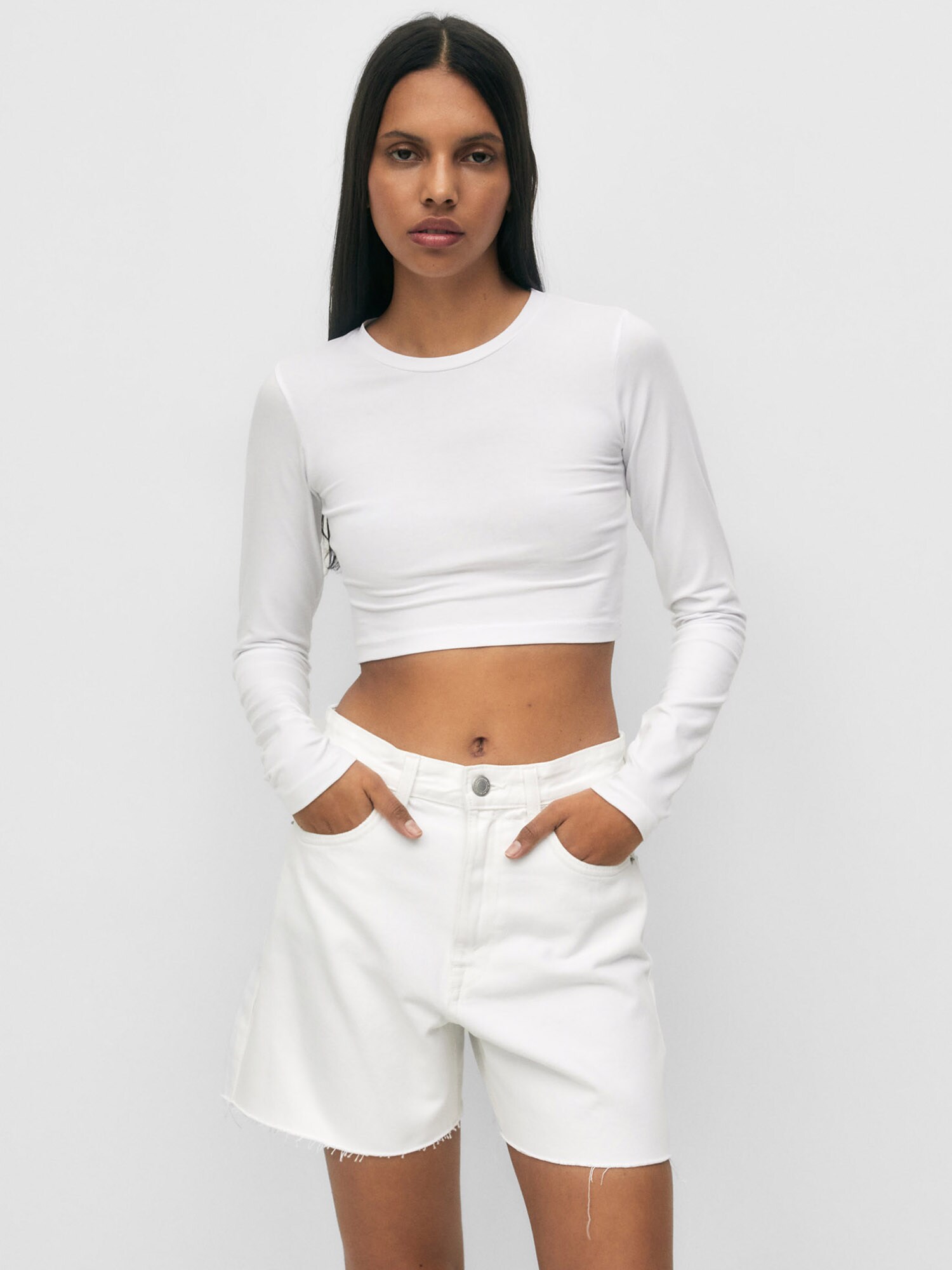 Pull&Bear Farmer  fehér termék 2. képe
