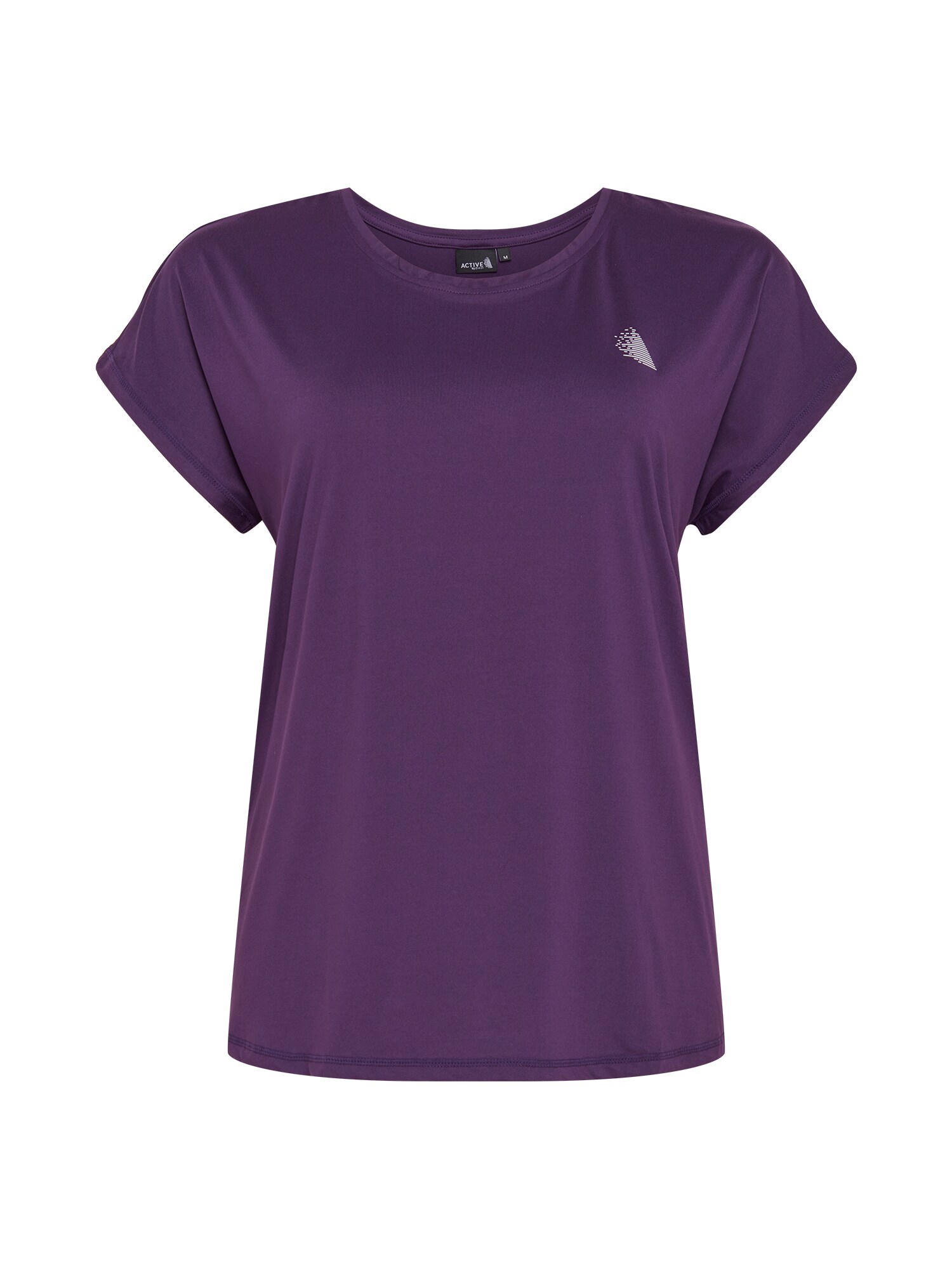 Active by Zizzi Sportiniai marškinėliai 'ABASIC ONE'  tamsiai violetinė