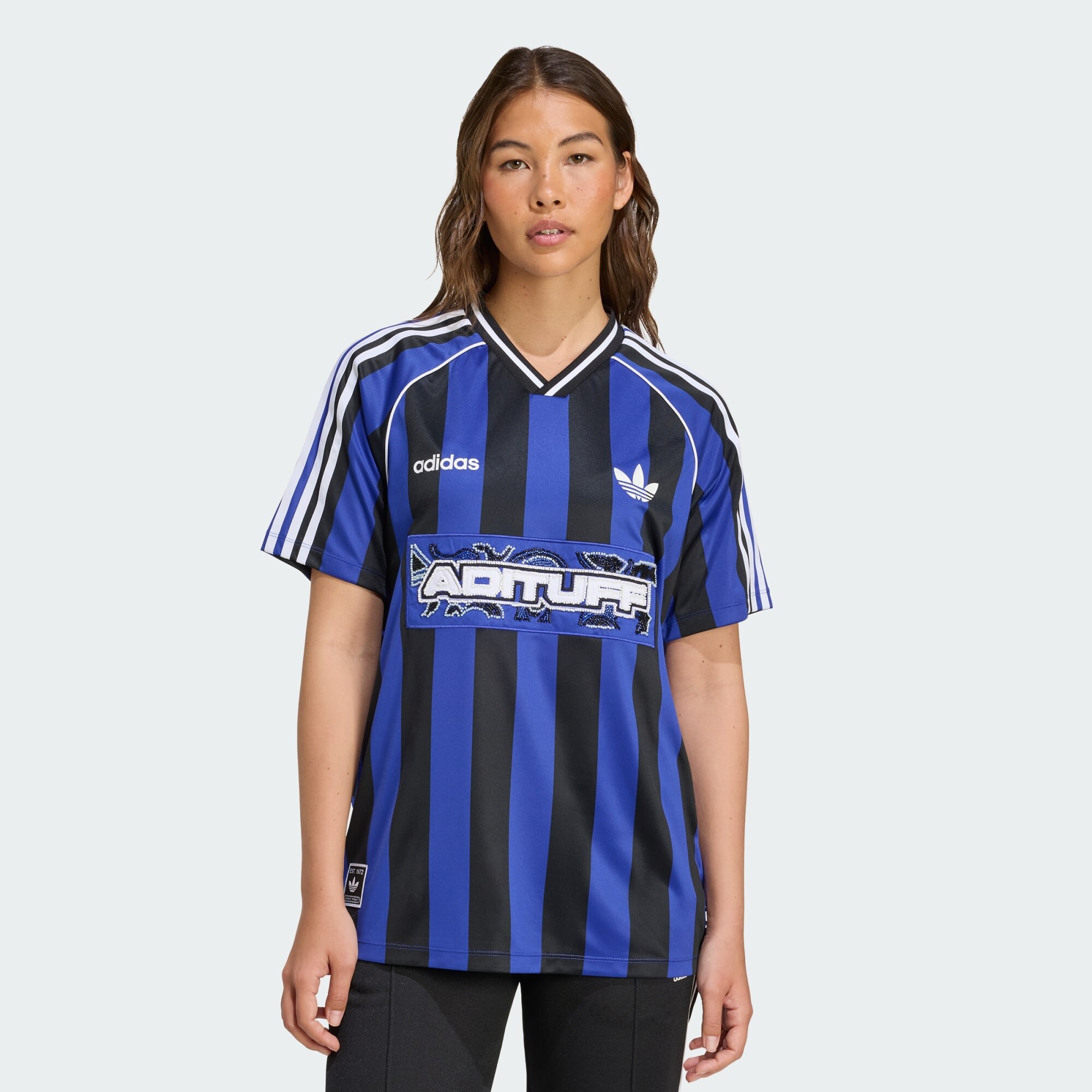 ADIDAS ORIGINALS Póló  királykék / fekete / fehér termék 2. képe
