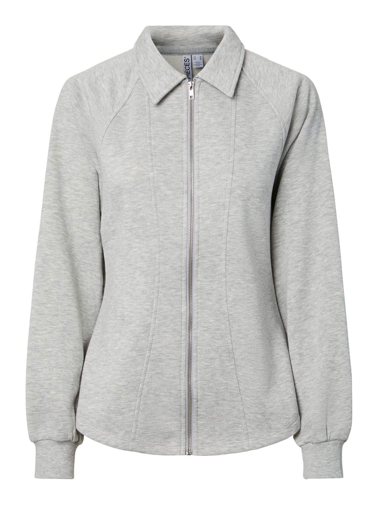Pieces Sweatvest 'PCFilucca' Grijs