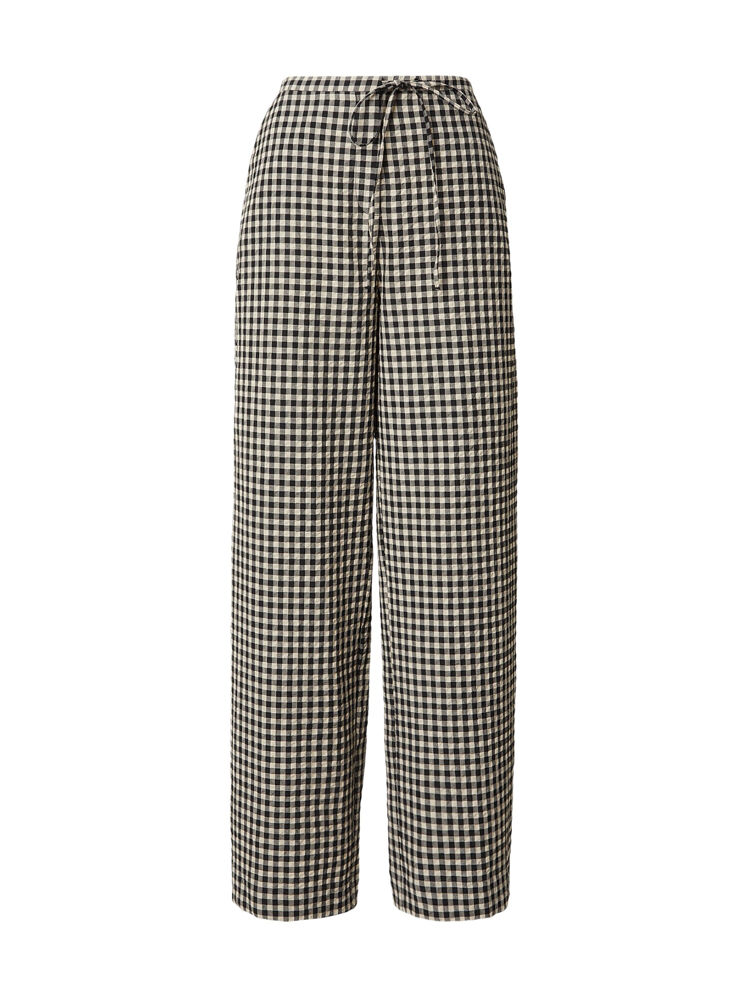 EDITED Pantaloni 'Pippa'  negru / alb