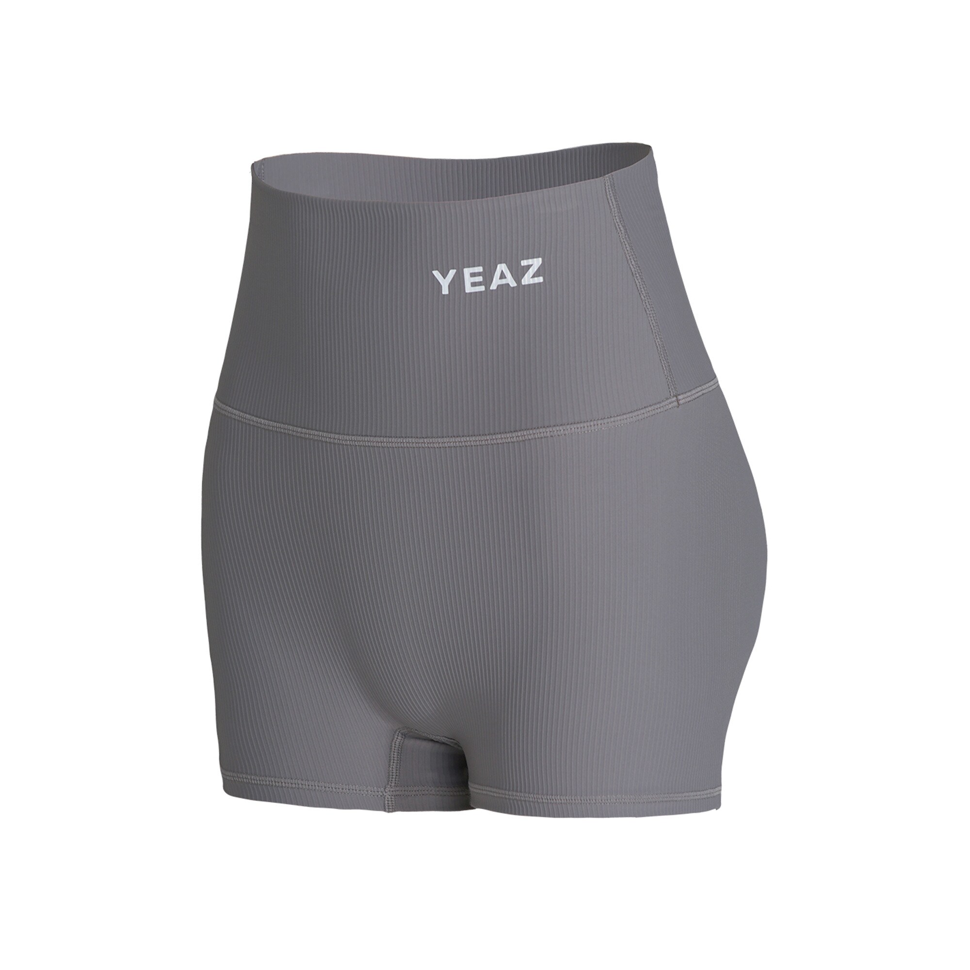 YEAZ Pantaloni sport Club level  gri bazalt / alb