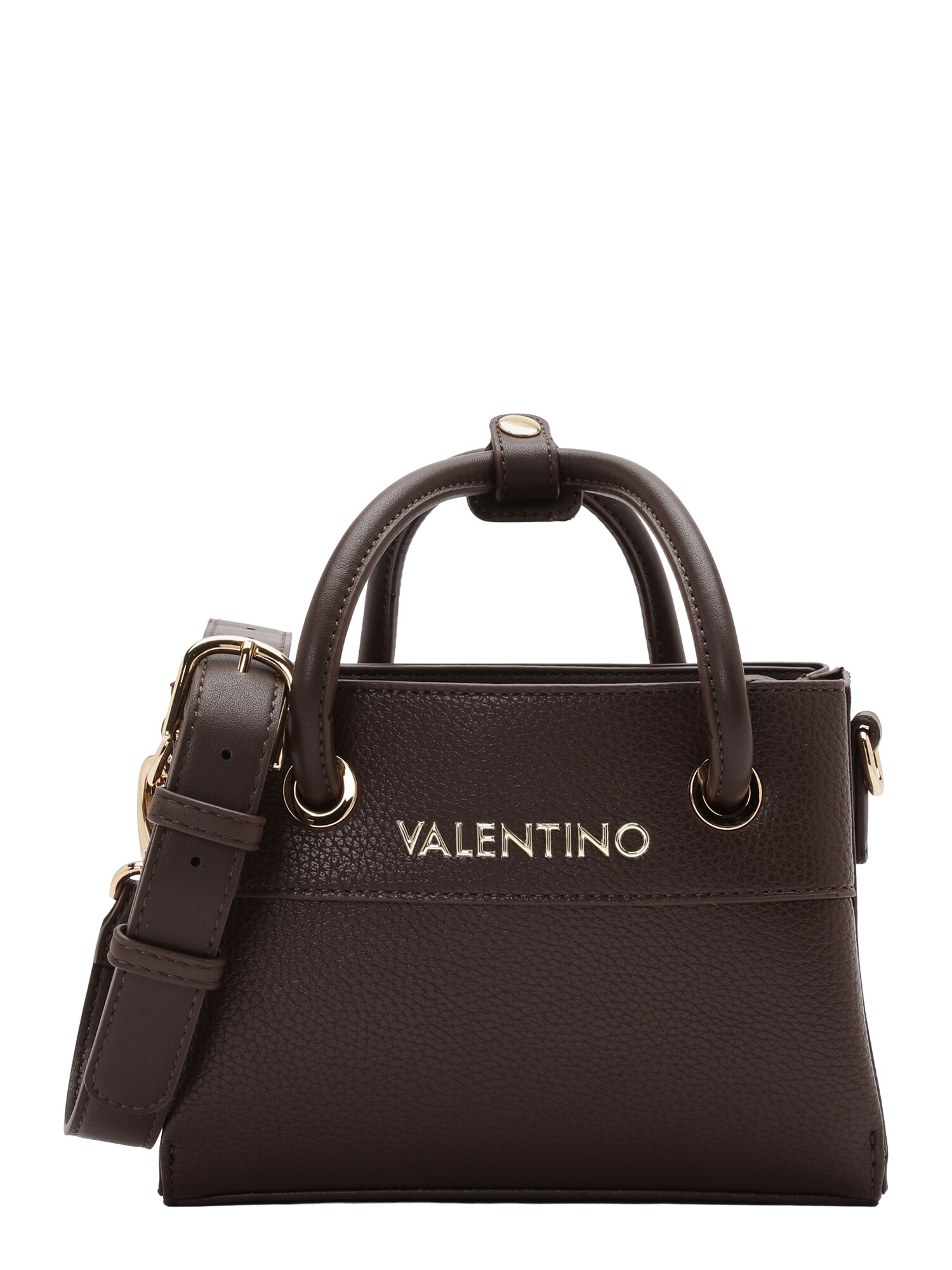 VALENTINO Kabelka 'ALEXIA'  tmavohnedá