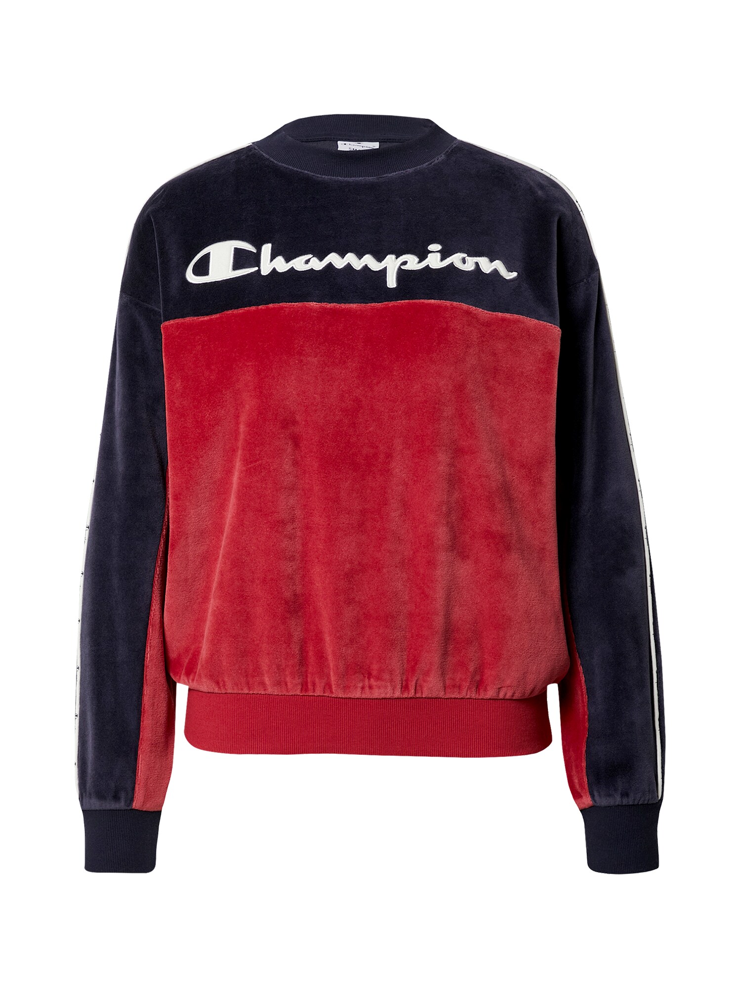 Champion Authentic Athletic Apparel Megztinis be užsegimo  raudona / tamsiai mėlyna