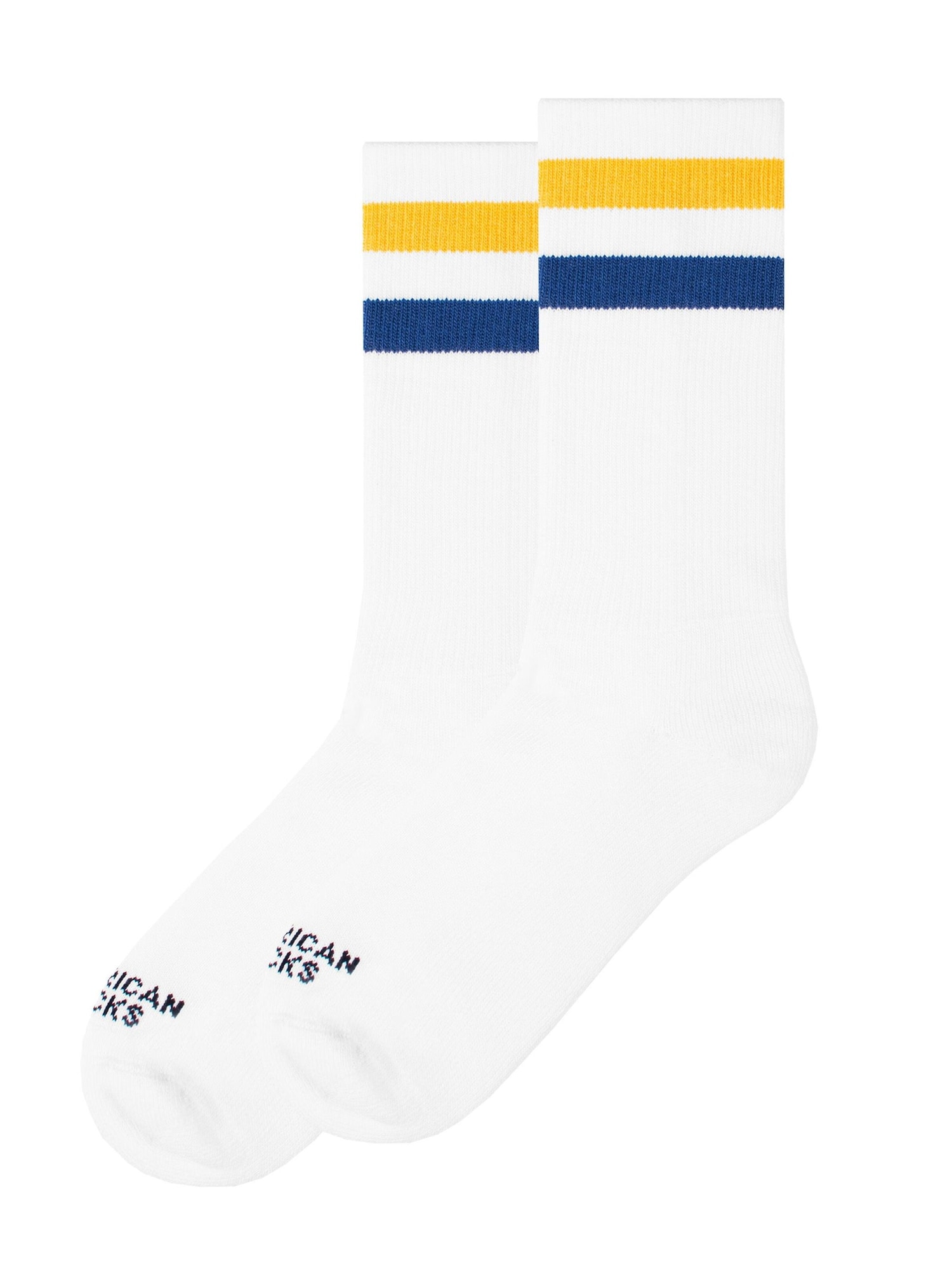 American Socks Calcetines 'Faint - Mid High'  blanco