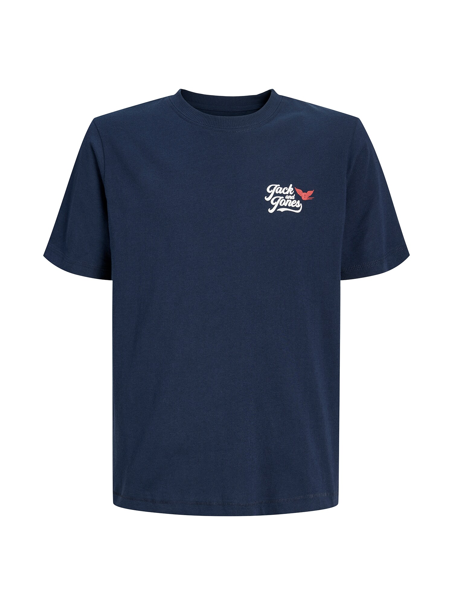 Jack & Jones Junior Tricou JJLEGEND bleumarin / roșu cranberry / alb