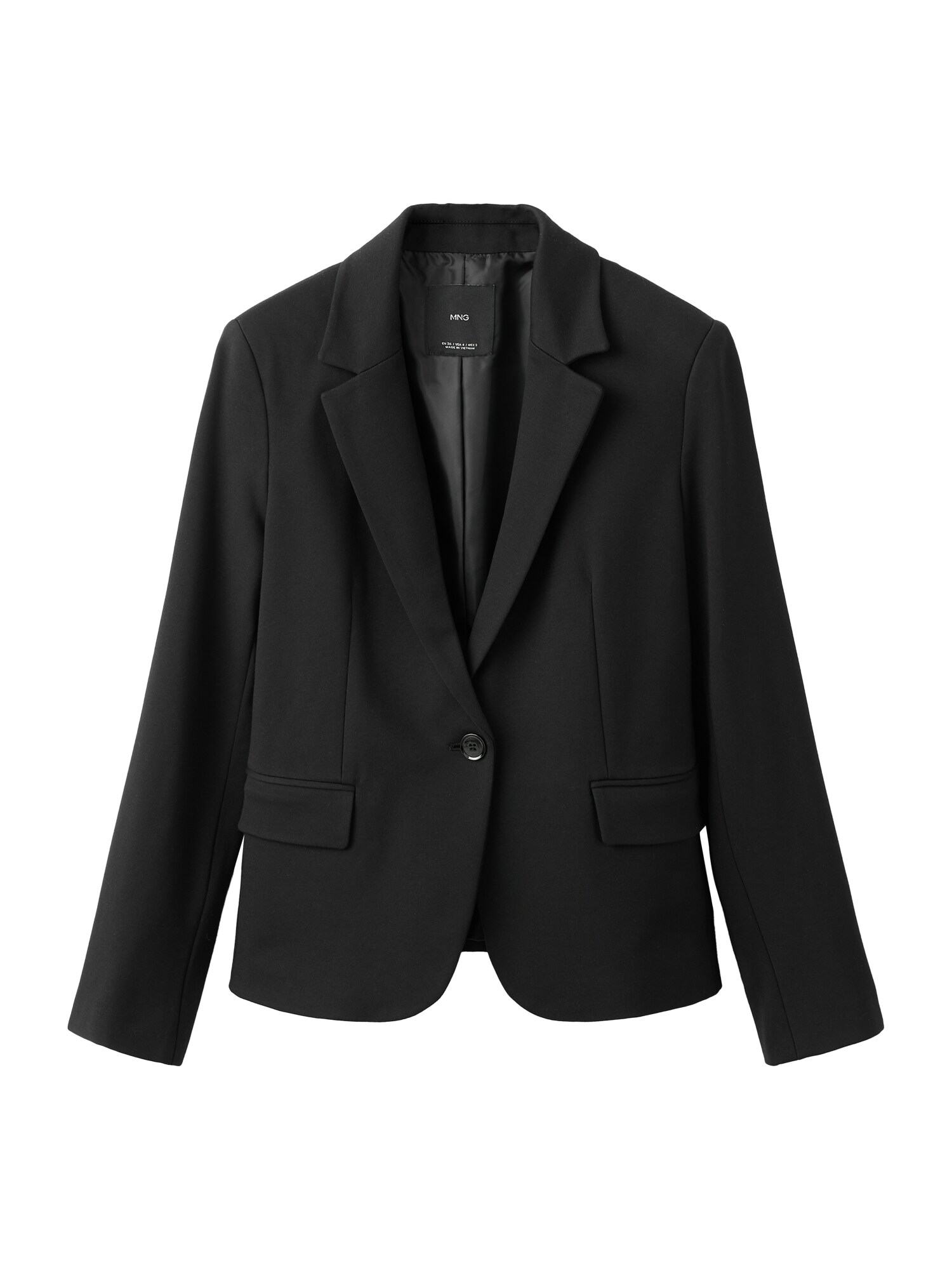 MANGO Sacou Paloma  negru