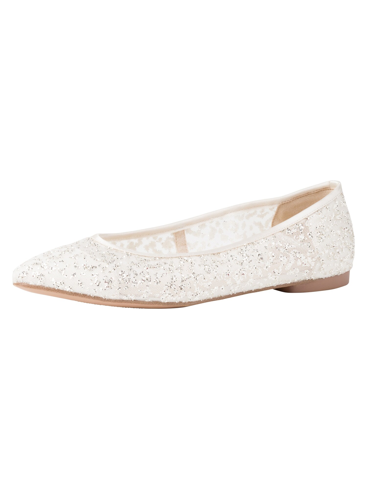 tamaris TAMARIS Ballerina beige / silber