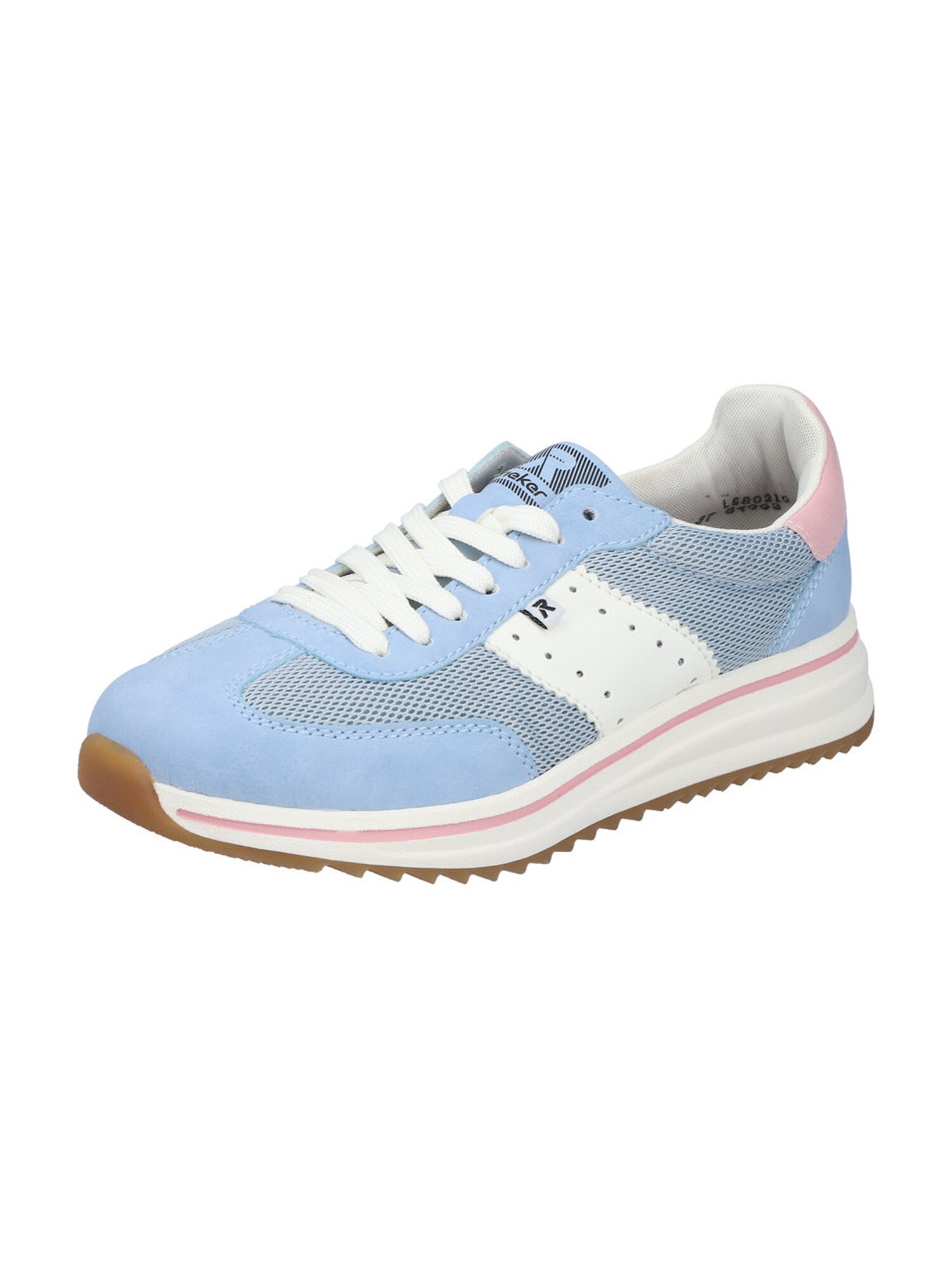 Rieker Sneaker low  albastru deschis / gri deschis / alb