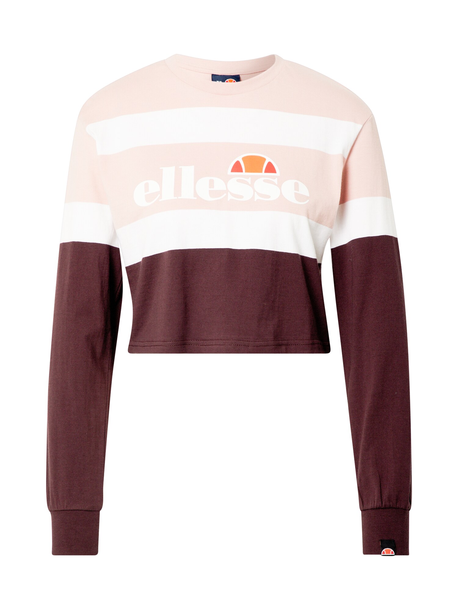 ELLESSE Marškinėliai 'Vernes'  rožių spalva / balta